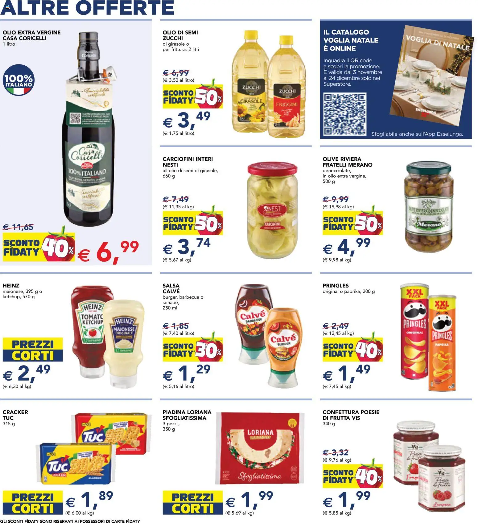 Volantino Esselunga S del 07.11.2025 | Pagina: 10 | Prodotti: Ketchup, Frutta, Maionese, Salsa