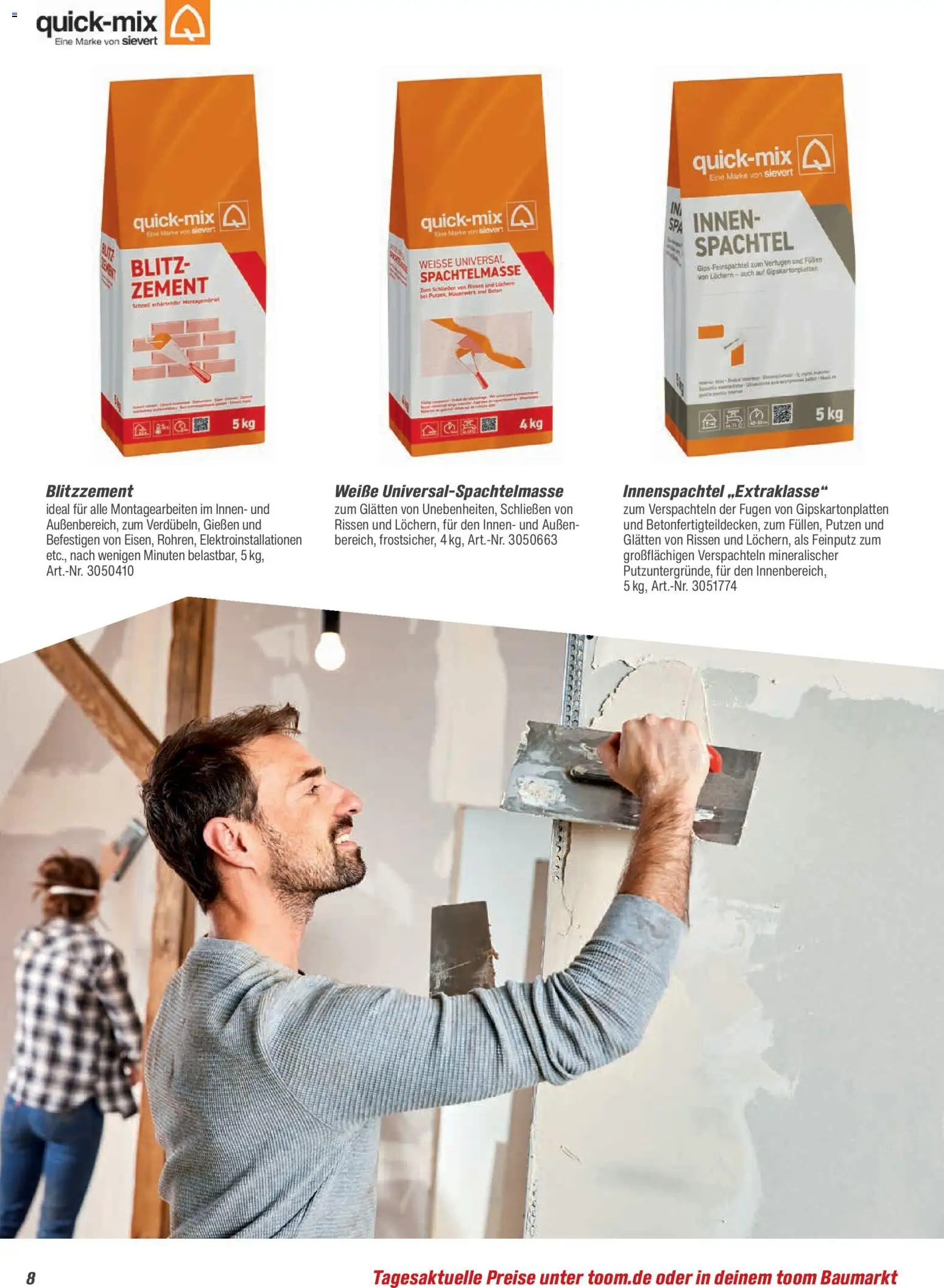 Toom Baumarkt Baustoffe & Bauelemente 2026 – gültig ab 20.02.2026 | Seite: 8