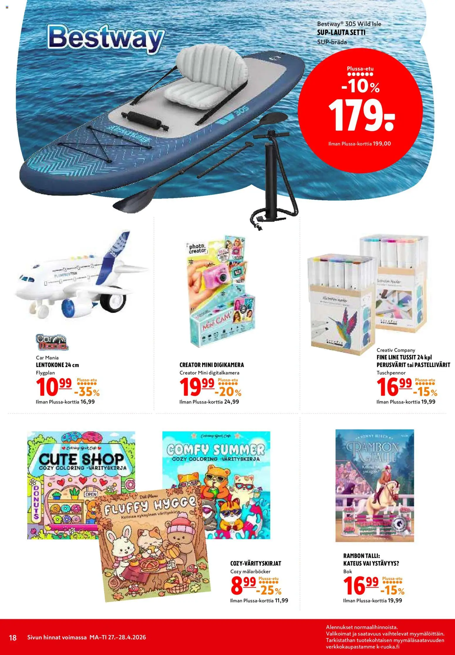 K-Citymarket tarjoukset – voimassa 27.04.2026 alkaen | Sivu: 18