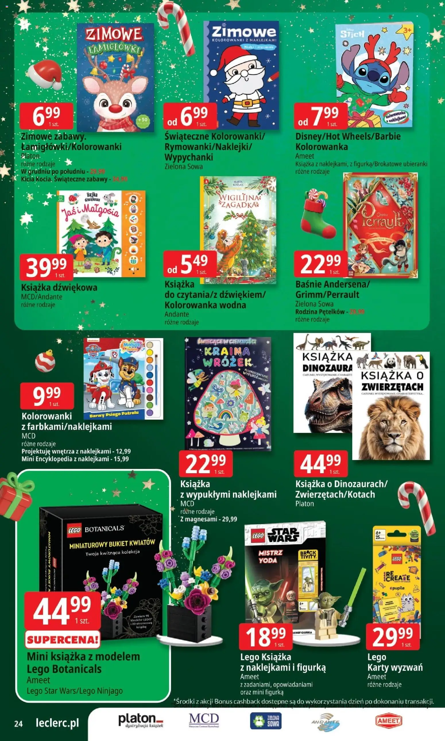 E.Leclerc Gazetka - Radom od 25.11.2025 | Strona: 24 | Produkty: Lego