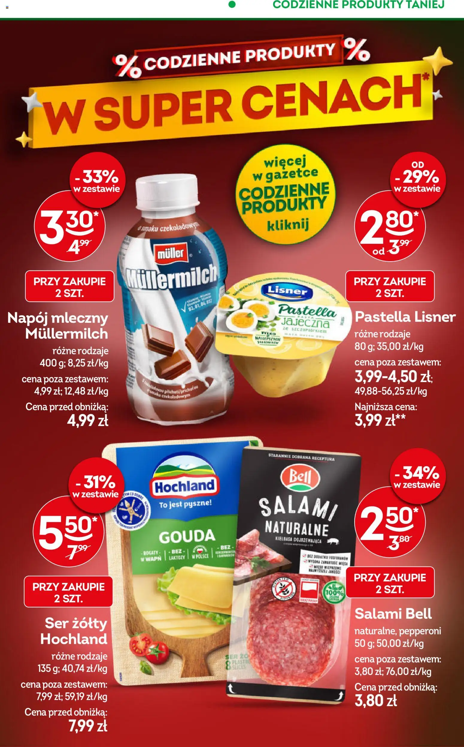 Żabka Black Friday od 19.11.2025 | Strona: 5 | Produkty: Kiełbasa, Ser żółty, Ser, Salami
