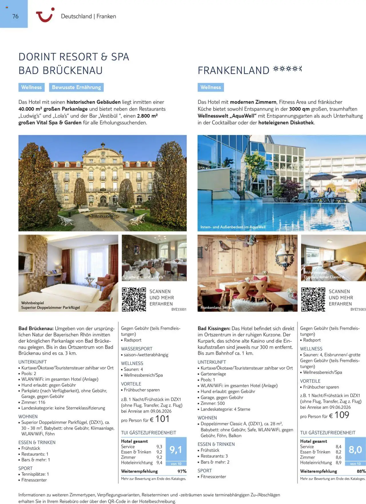 Aida - Urlaub mit eigener Anreise  – gültig ab 01.11.2025 | Seite: 76 | Produkte: Babybett, Bad, Küche, Föhn