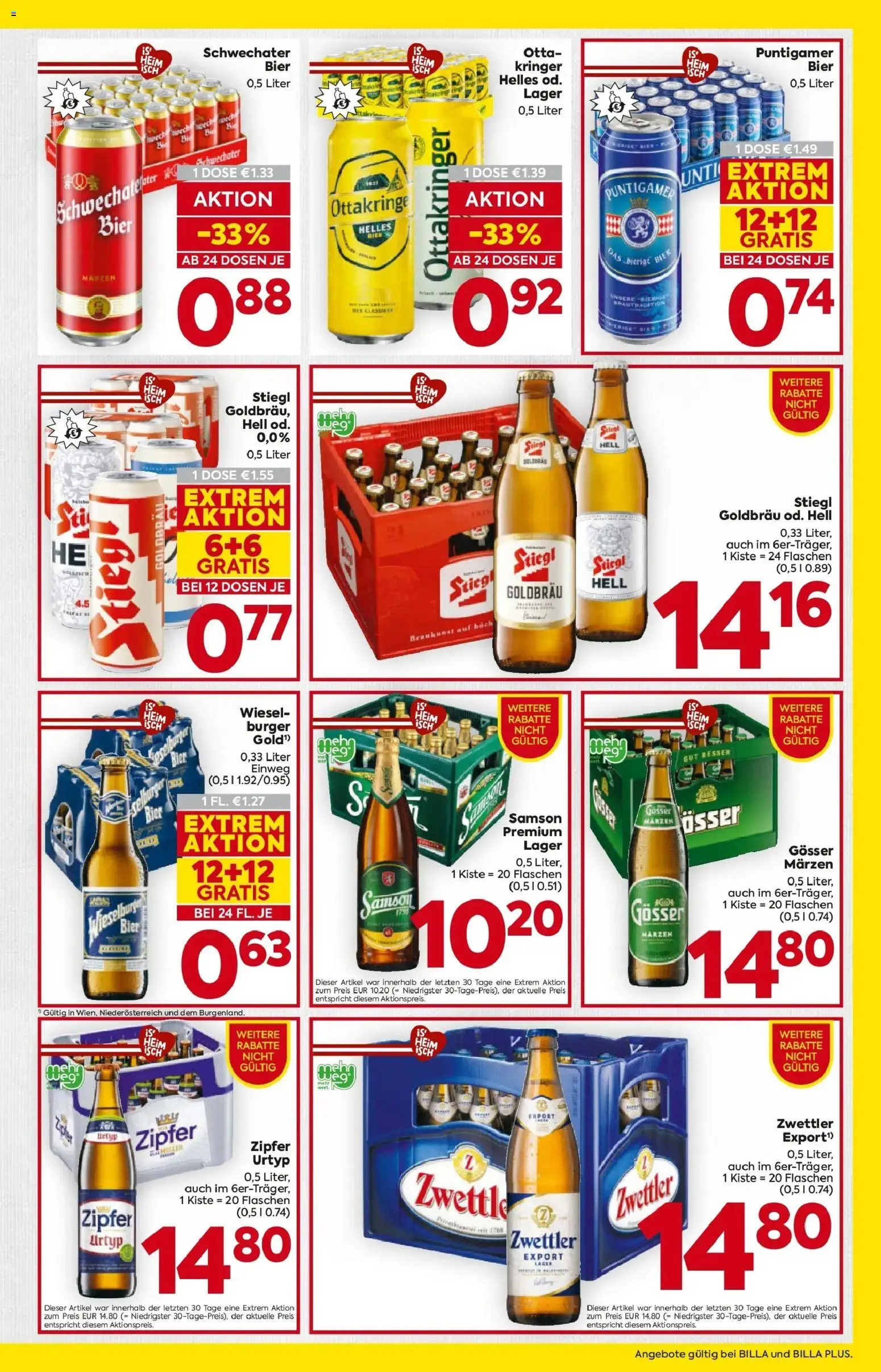 Billa Flugblatt - Amstetten, Neufurth gültig ab 02.01.2026 | Seite: 17 | Produkte: Bier