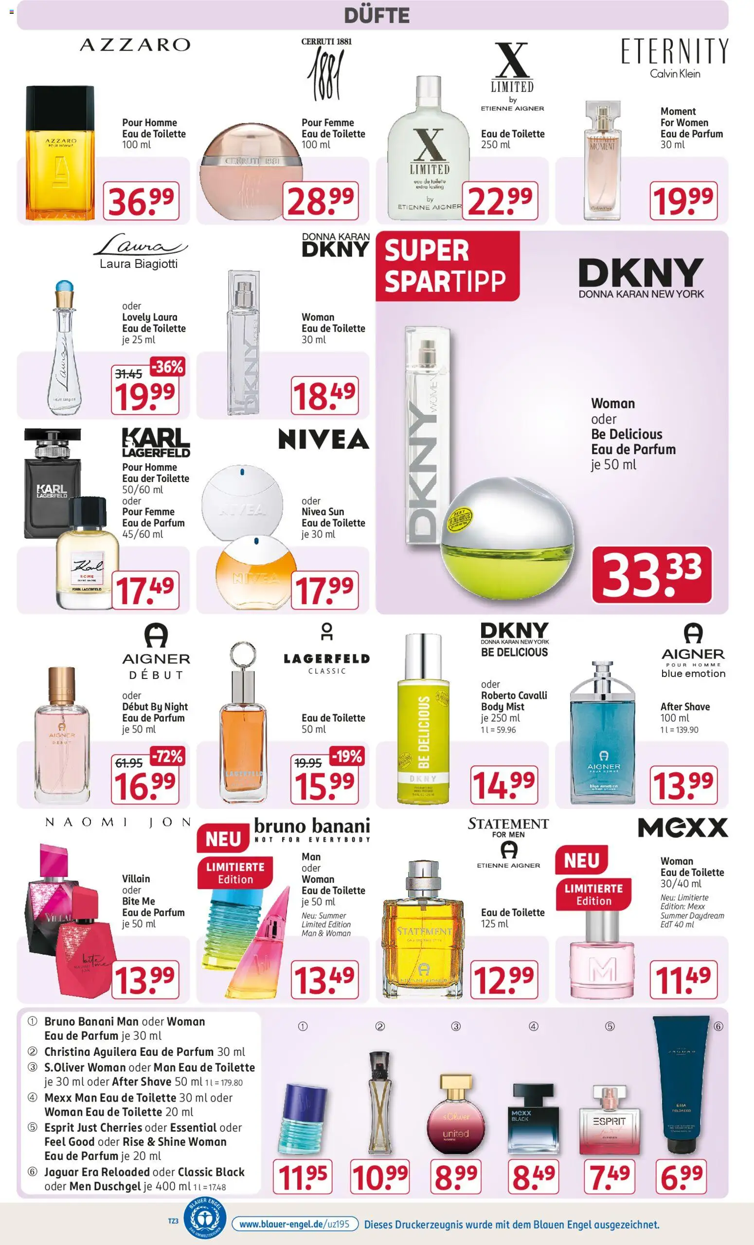 Rossmann Prospekt 	 – gültig ab 13.04.2026 | Seite: 4 | Produkte: Parfüm, Eau de Toilette, Duschgel, Shower Gel