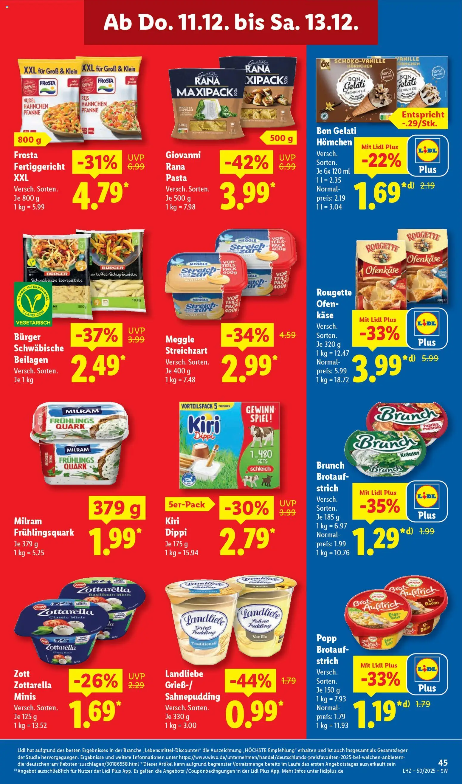 Lidl Prospekt Gundelsheim – gültig ab 08.12.2025 | Seite: 65 | Produkte: Spiel, Pasta, Brot, Reis