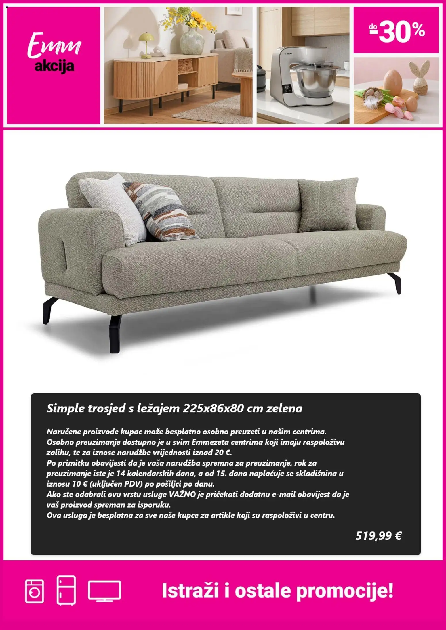 Emmezeta katalog | vrijedi od 08.04.2026 | Stranica: 7 | Proizvodi: Trosjed