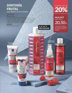 Vista previa Catálogo AVON campaña 11 Black Friday válido desde el 01.11.2025 | Página: 215 | Productos: Gel de ducha, Espuma de baño, Body, Baño