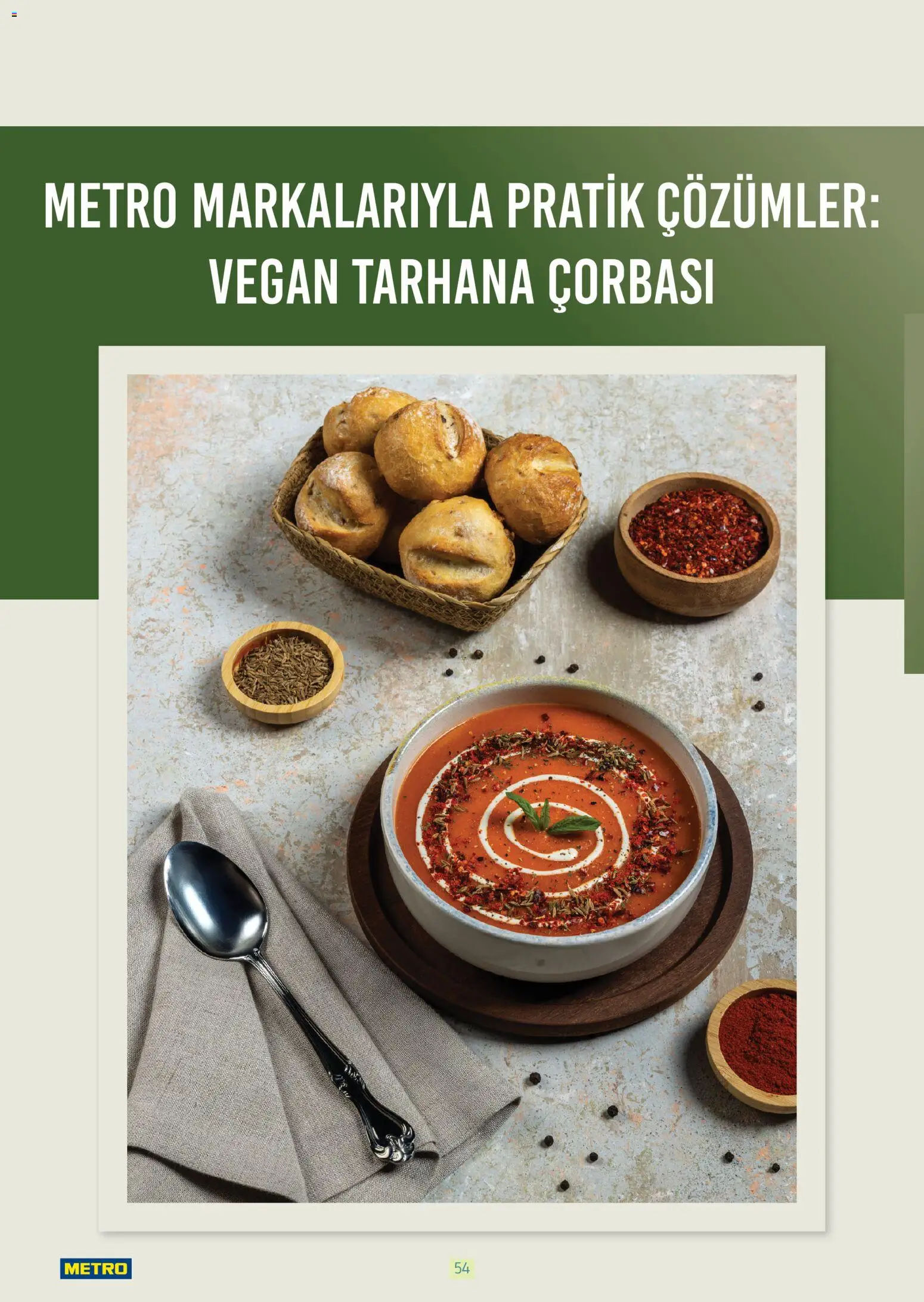 Metro - Bitki Bazlı ve Vegan 2025 - 21.10.2025 tarihinden itibaren geçerlidir | Sayfa: 54