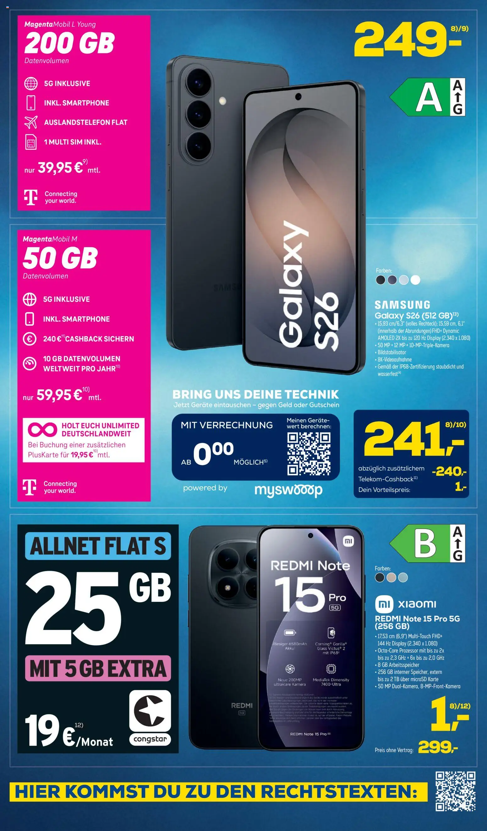 Euronics Prospekt 	 – gültig ab 08.04.2026 | Seite: 7 | Produkte: Kamera, Xiaomi, Samsung, Smartphone