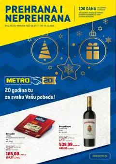 Metro katalog - pregled Metro kataloga - važi od 27.11.2025