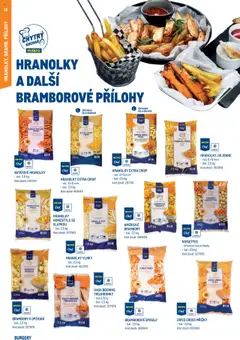 Náhled letáku Makro leták - Burgery od 17.07.2025 | Strana: 16 | Produkty: Krokety, Hranolky, Batátové hranolky, Brambory