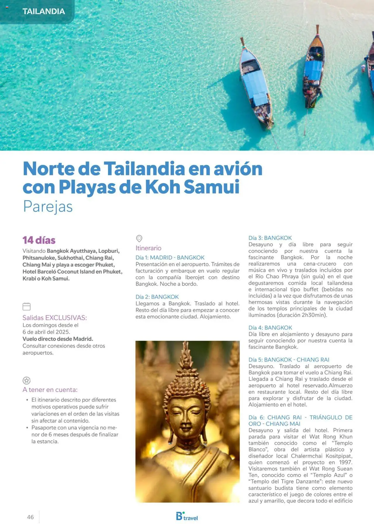 B the travel brand Asia 2025 │ válido desde el 15.11.2024 | Página: 46 | Productos: Navegación