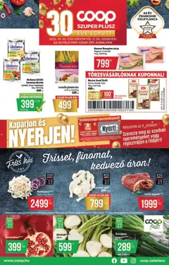 COOP - Szuper Plus / Alföld Pro-Coop Zrt. - amely érvényes a következő dátumtól: 30.10.2025