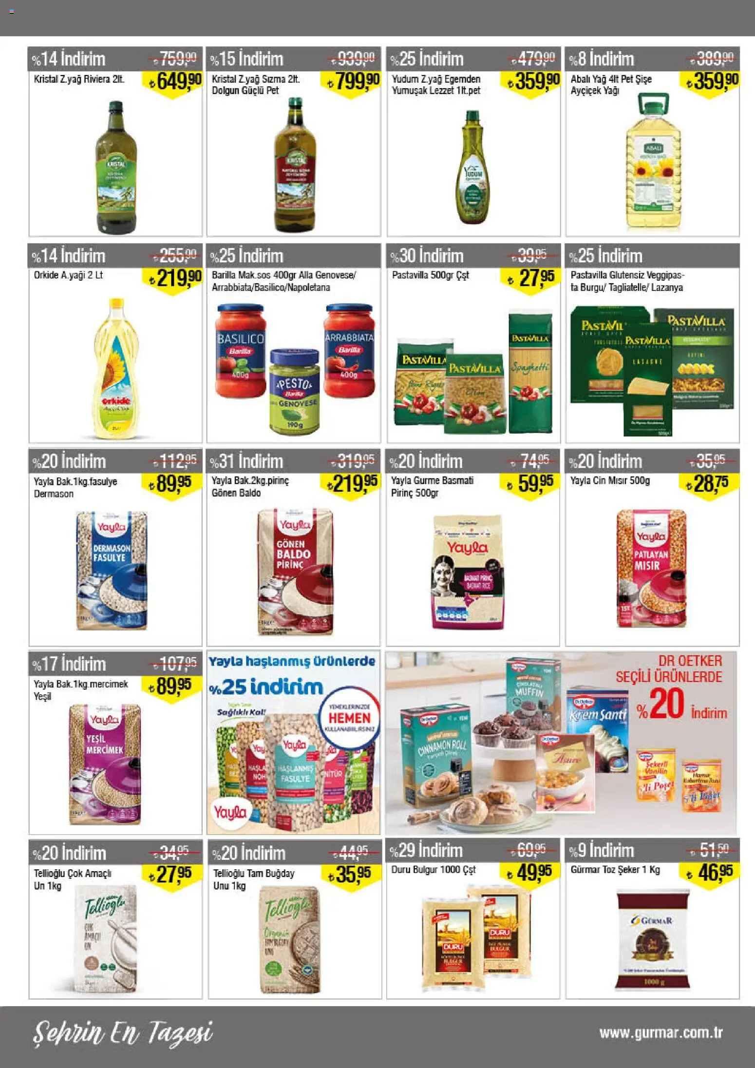 Gürmar Katalog - 01.03.2026 tarihinden itibaren geçerlidir | Sayfa: 7 | Ürünler: Ravioli, Şeker, Cin, Mısır