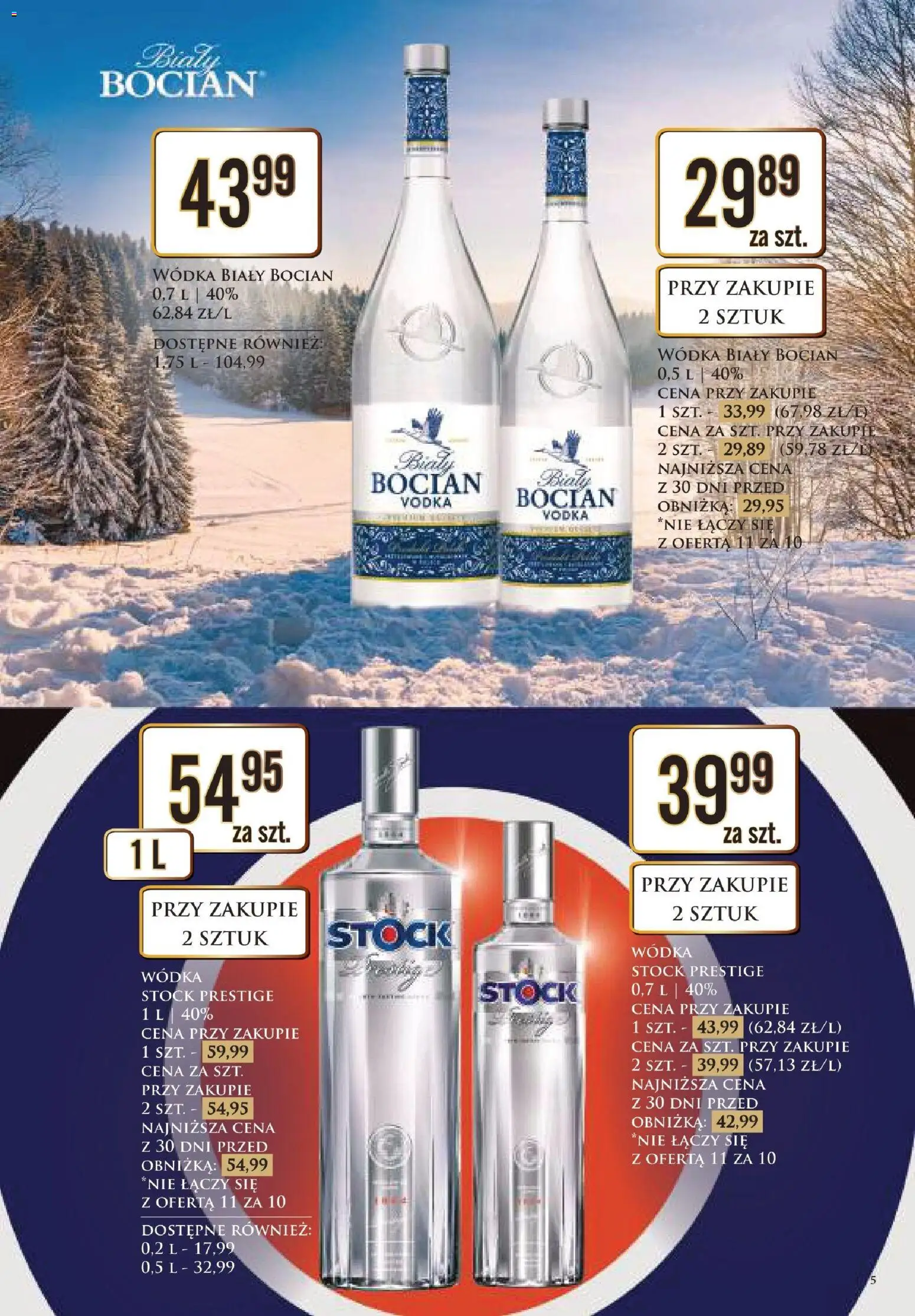 Dino Gazetka alkoholowa od 27.12.2025 | Strona: 5 | Produkty: Wódka Stock, Vodka, Wódka