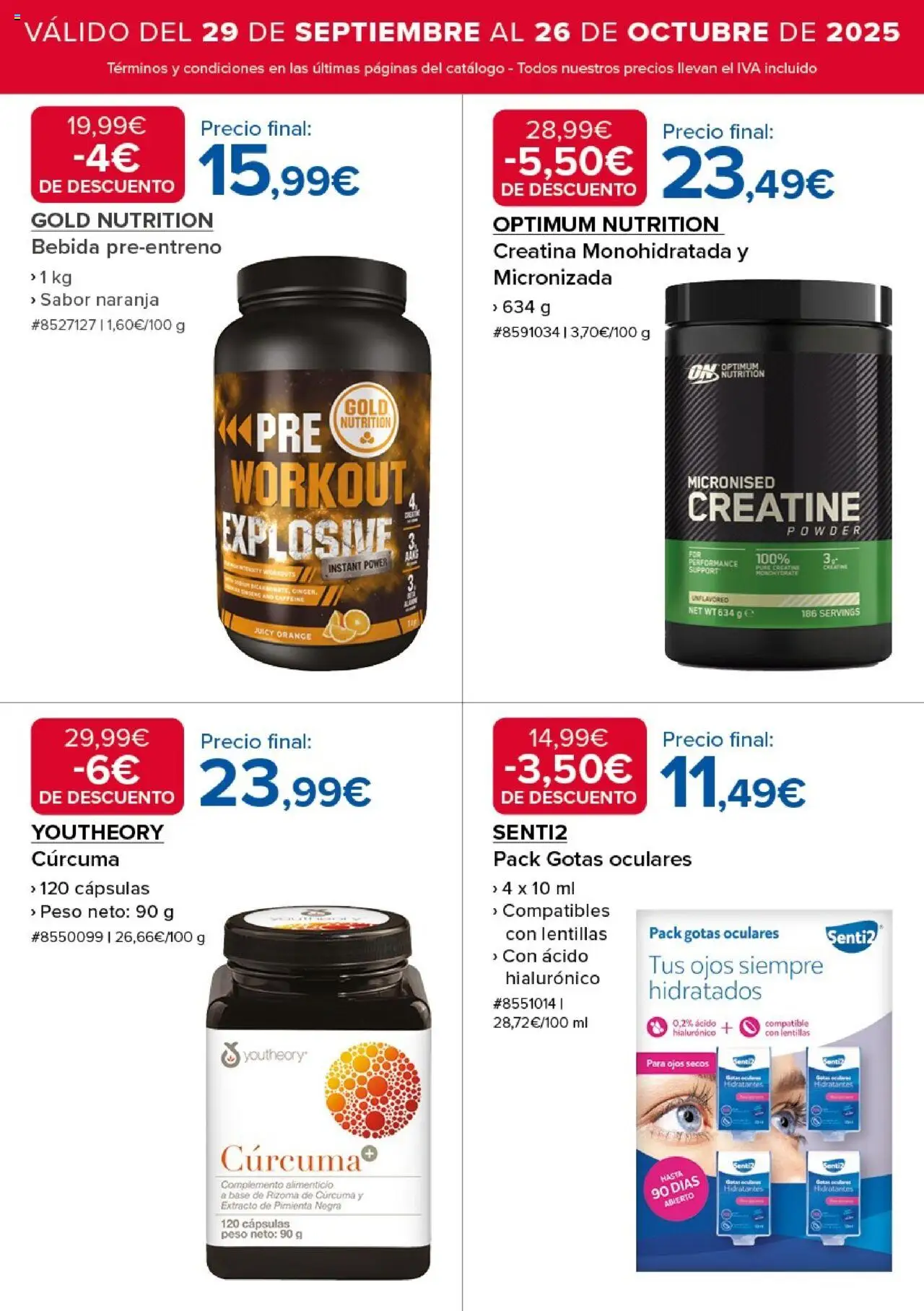 Costco catálogo │ válido desde el 29.09.2025 | Página: 22 | Productos: Peso