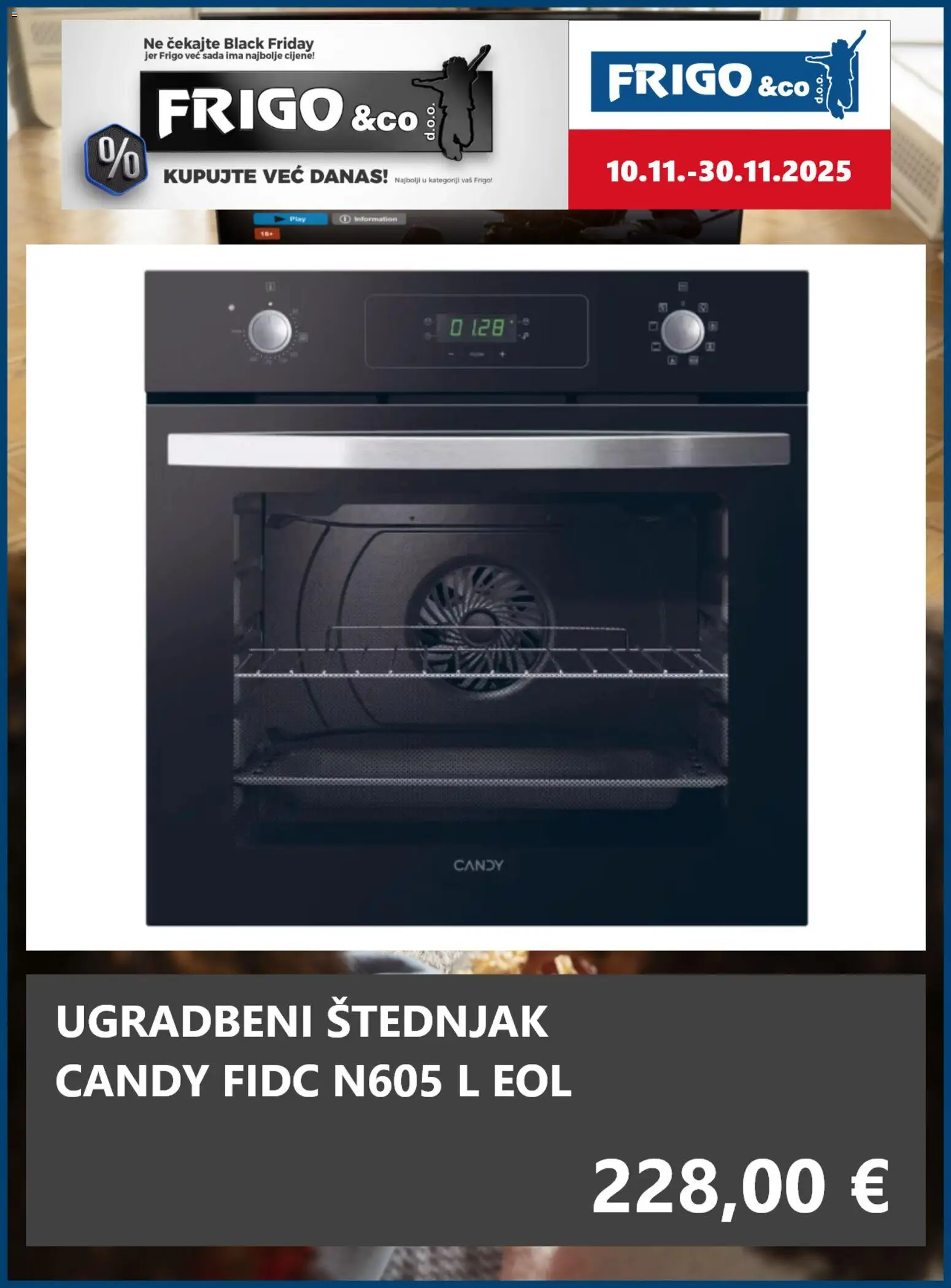 FRIGO & Co. katalog | vrijedi od 10.11.2025 | Stranica: 7 | Proizvodi: Štednjak