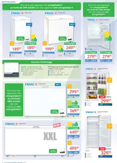 Eldi folder - Voorbeeld van een folder van Eldi, geldig van 01.02.2026 | Pagina: 8 | Producten: Koeler, Koelkast, Vriezer, Kan