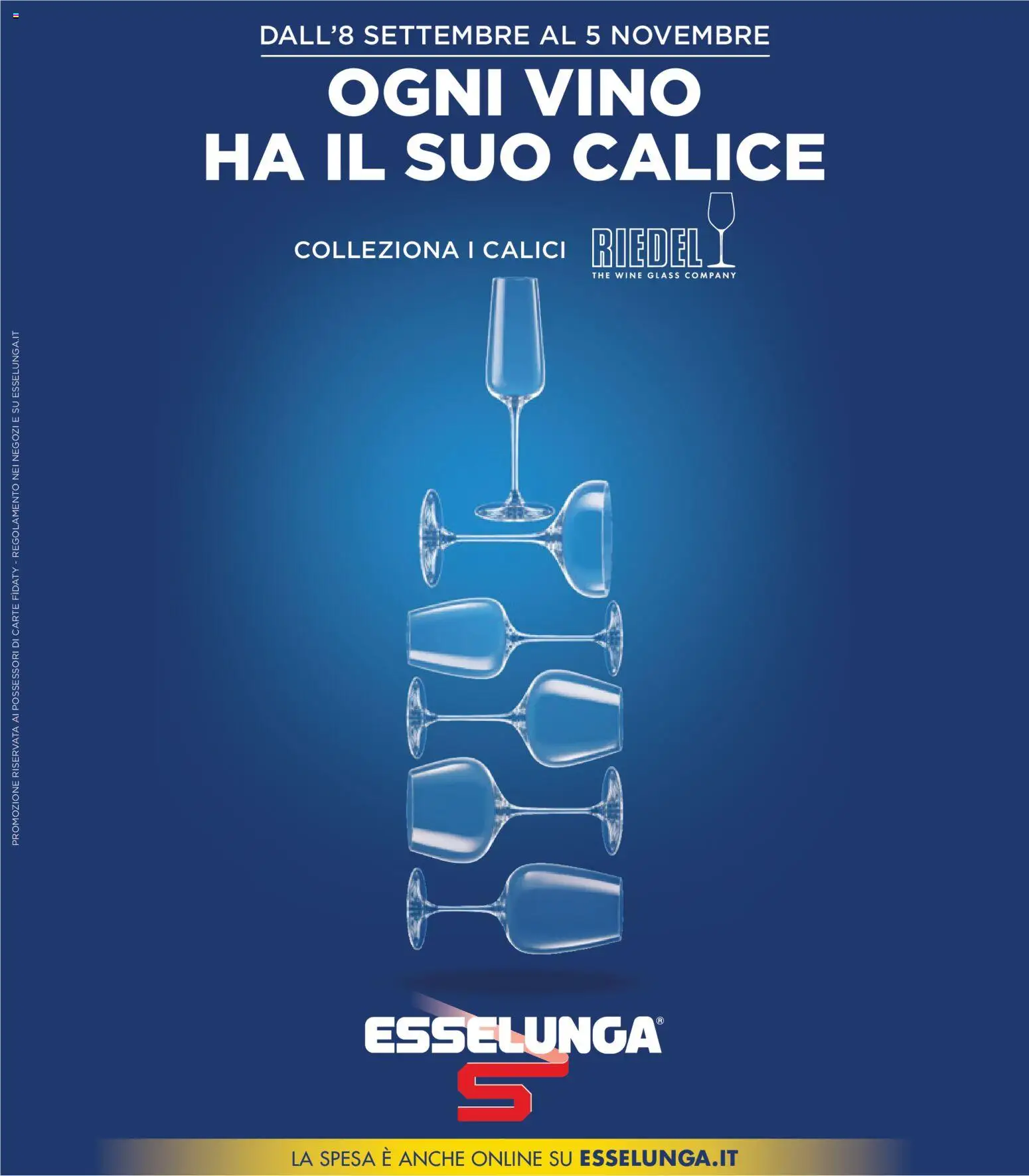 Volantino Esselunga S del 23.10.2025 | Pagina: 1 | Prodotti: Calice, Vino, The