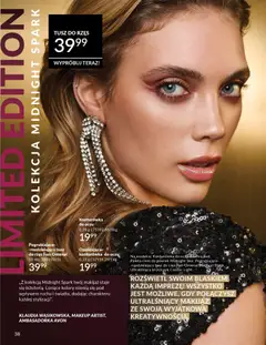 Pogląd oferty "Avon Katalog 1 2026" - ważna od 01.01.2026 | Strona: 37 | Produkty: Makijaż, Tusz do rzęs, Błyszczyk, Konturówka