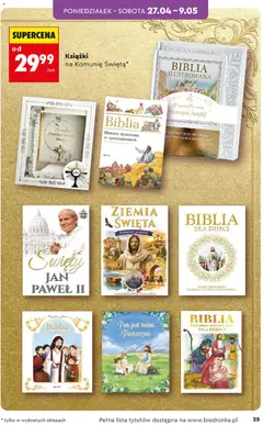 Pogląd oferty "Książki na Komunię Świętą*, Books for First Communion" - ważna od 25.04.2026 | Strona: 25