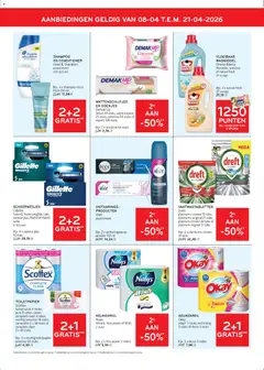 Alvo folder - Voorbeeld van een folder van Alvo, geldig van 08.04.2026 | Pagina: 12 | Producten: Libacomb, Toiletpapier, Conditioner, Citroen