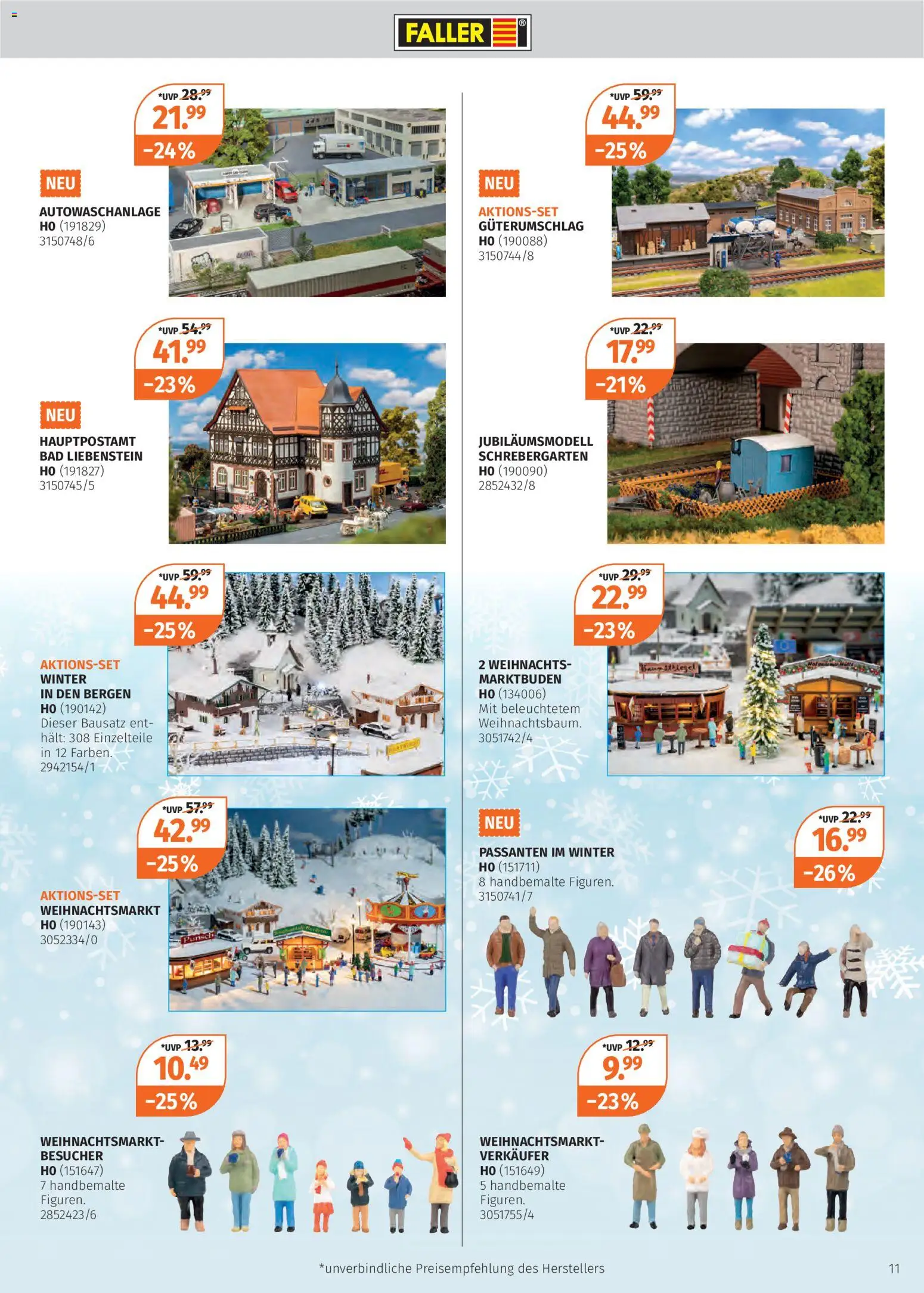 Müller Modell-Eisenbahn 2025 – gültig ab 27.10.2025 | Seite: 11 | Produkte: Bad