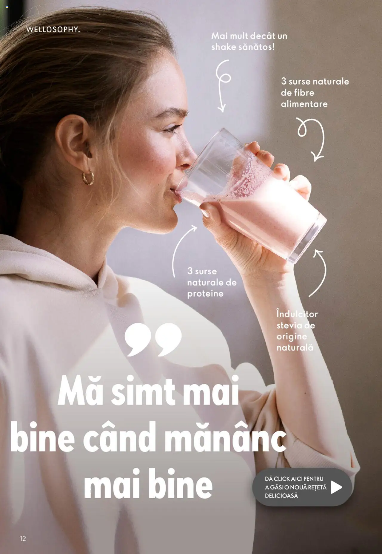 Oriflame catalog - Wellosophy – valabil de la 31.10.2023 | Pagină: 12 | Produse: Shake