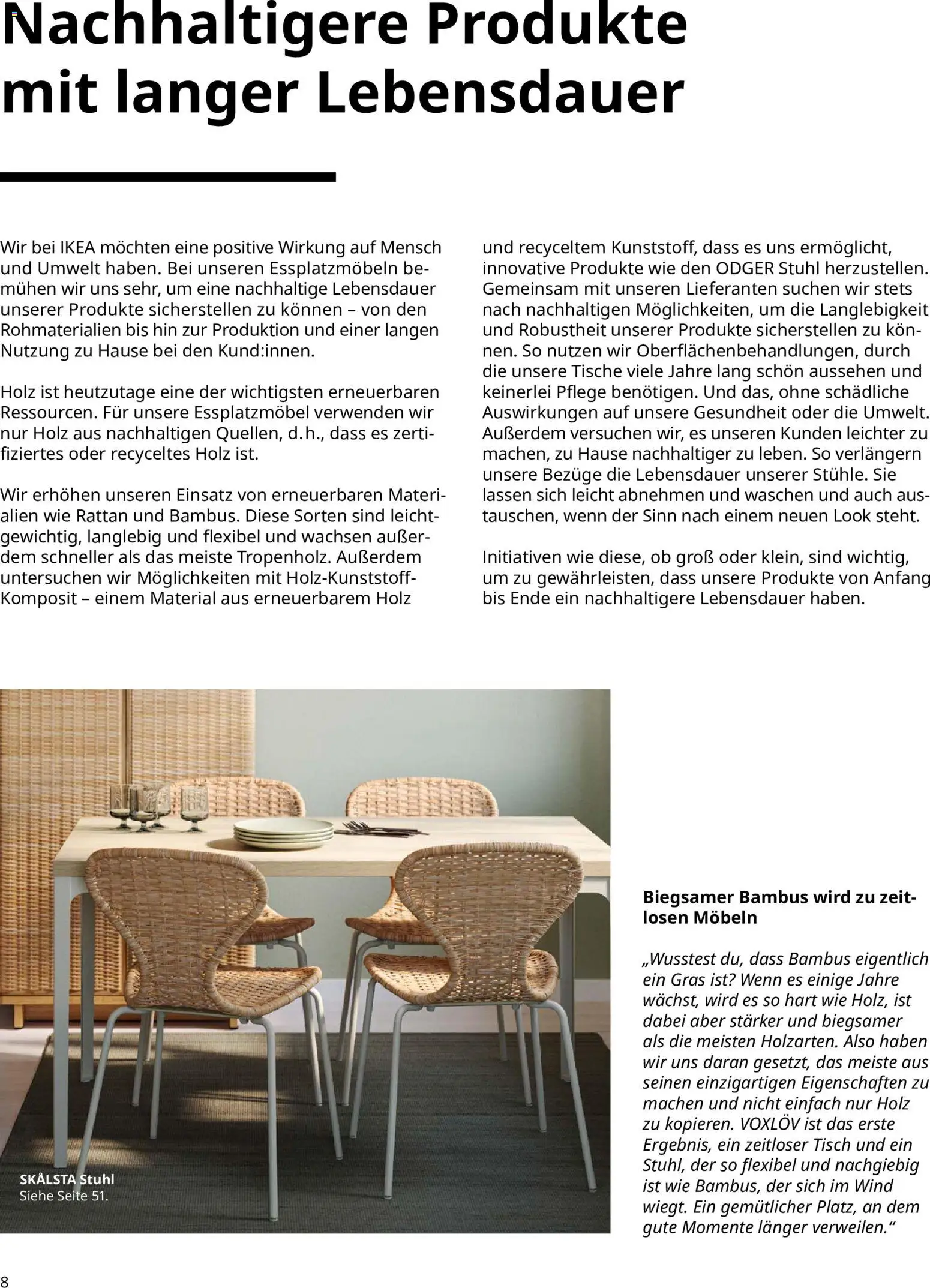 Ikea Essplatz – gültig ab 02.01.2026 | Seite: 8 | Produkte: Tisch, Stuhl