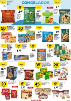 Pré-visualização CENOURA BABY CONTINENTE, Cenoura baby congelada. EMB.: 750 G válido de 16.04.2026 | Página: 4 | Produtos: Forno, Pescada, Capitão iglo, Chocolate