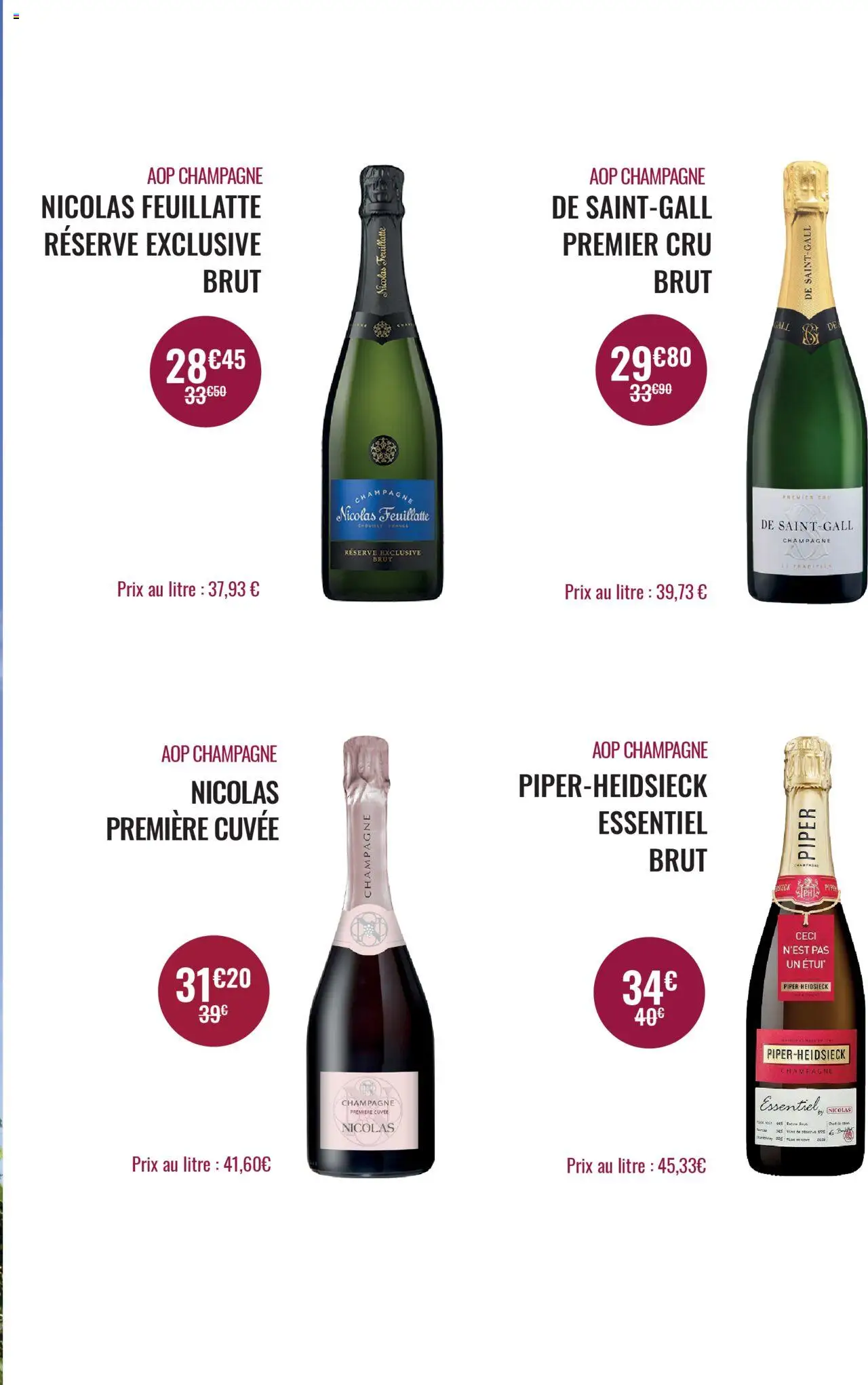  | Page: 25 | Produits: Champagne nicolas feuillatte, Champagne