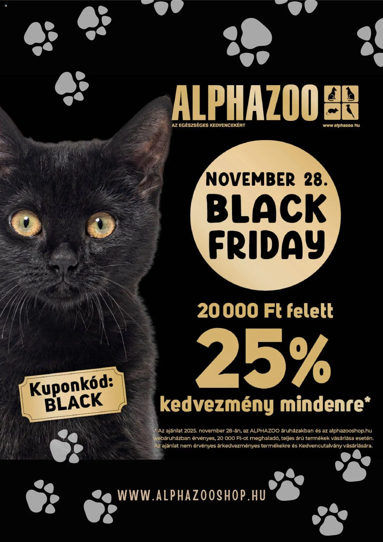 AlphaZoo akciós ujság - amely érvényes a következő dátumtól: 28.11.2025 | Oldal: 1