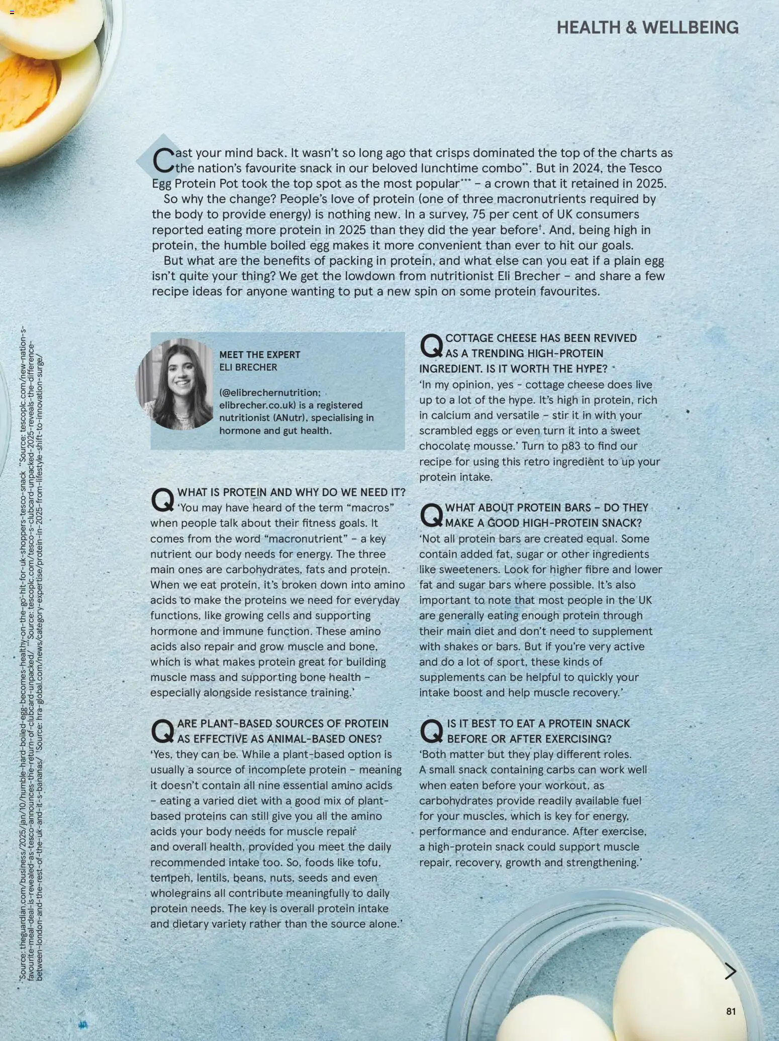 {H1} | Page: 81 | Products: Pot, Cheese, Chocolate, Cottage cheese