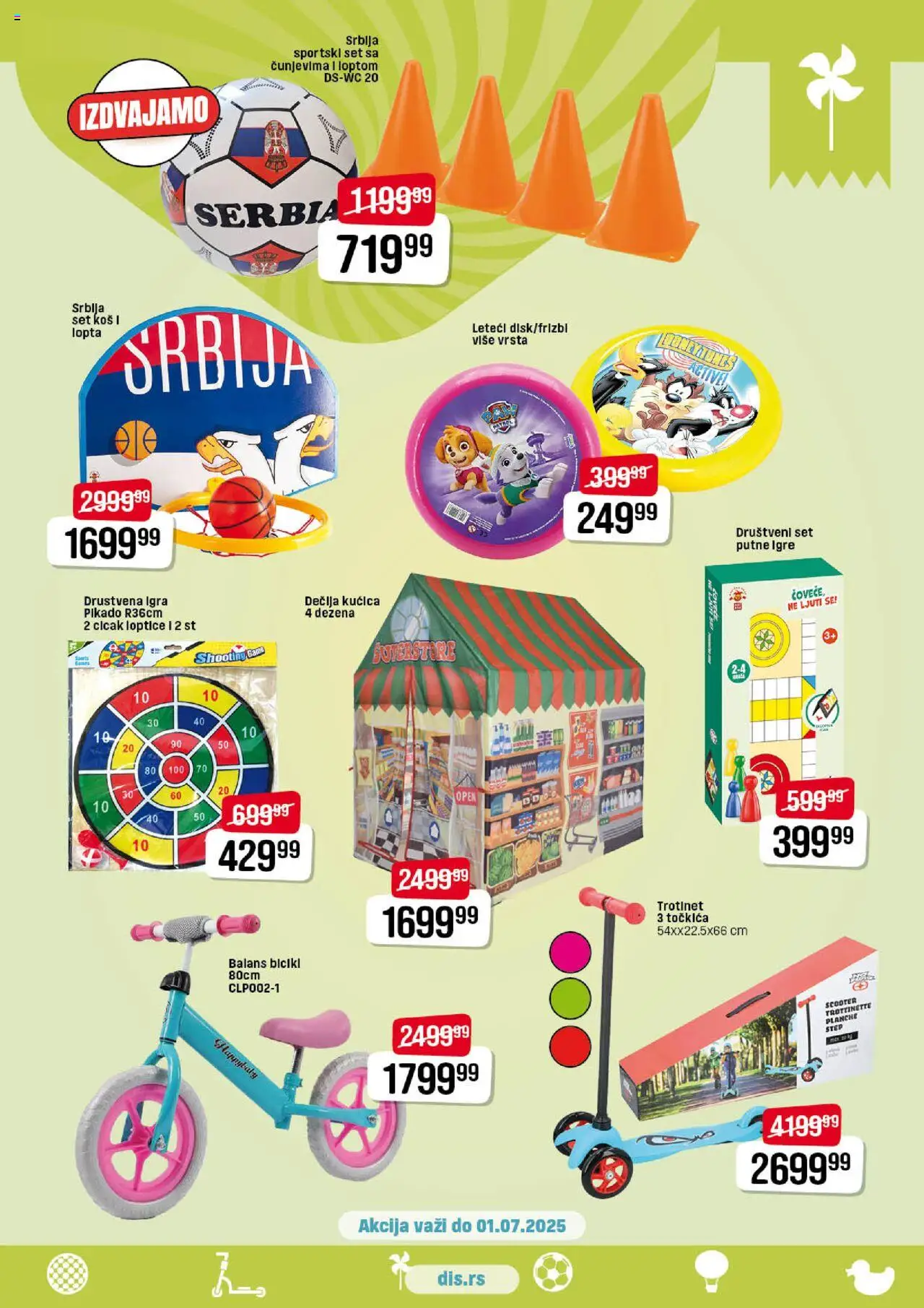 DIS katalog - važi od 19.06.2025 | Strana: 19 | Proizvode: Lopta