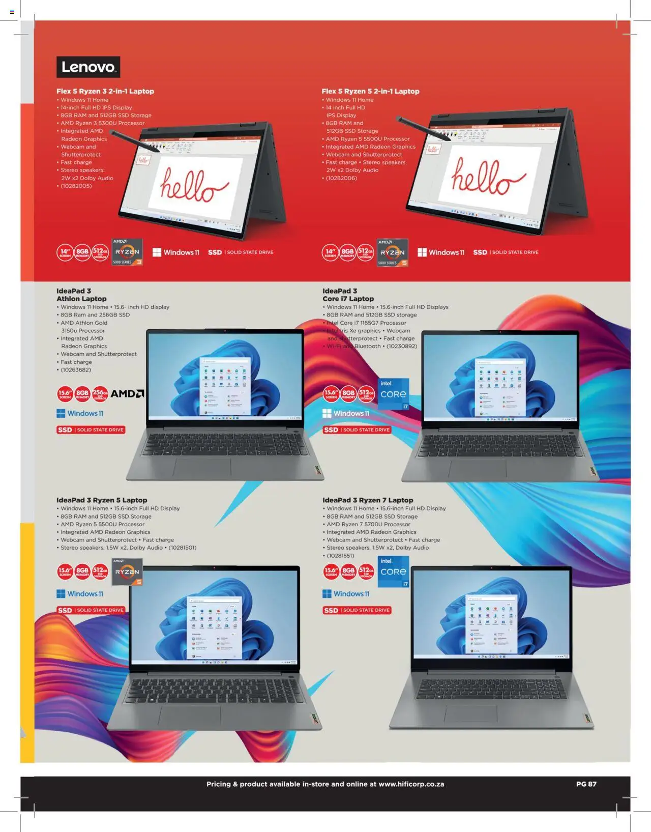 New HiFi Corp catalogue – valid from 12.02.2024 | Page: 87 | Products: Audio, Laptop