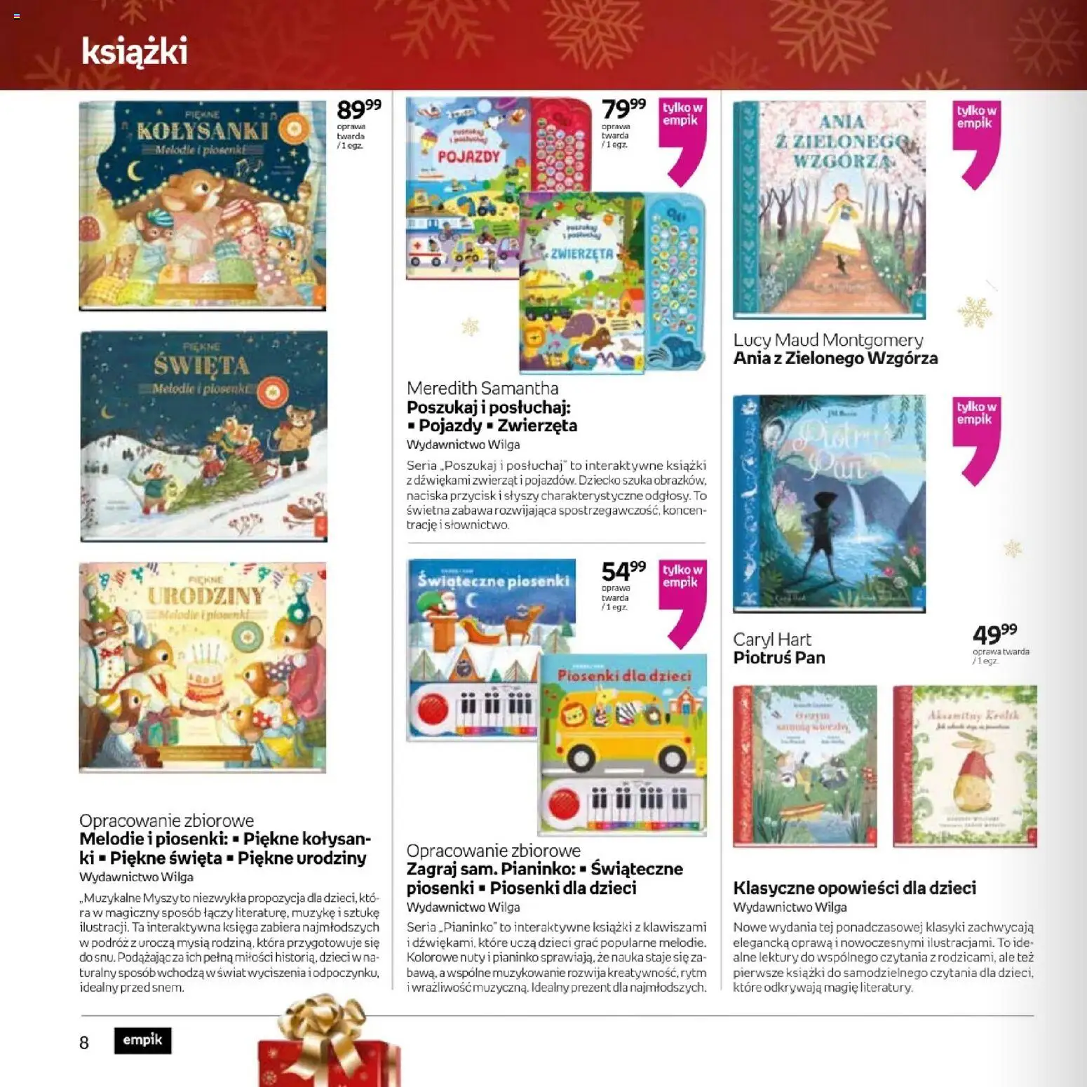 Empik promocje - Xmas Zabawki od 26.11.2025 | Strona: 8 | Produkty: Książki