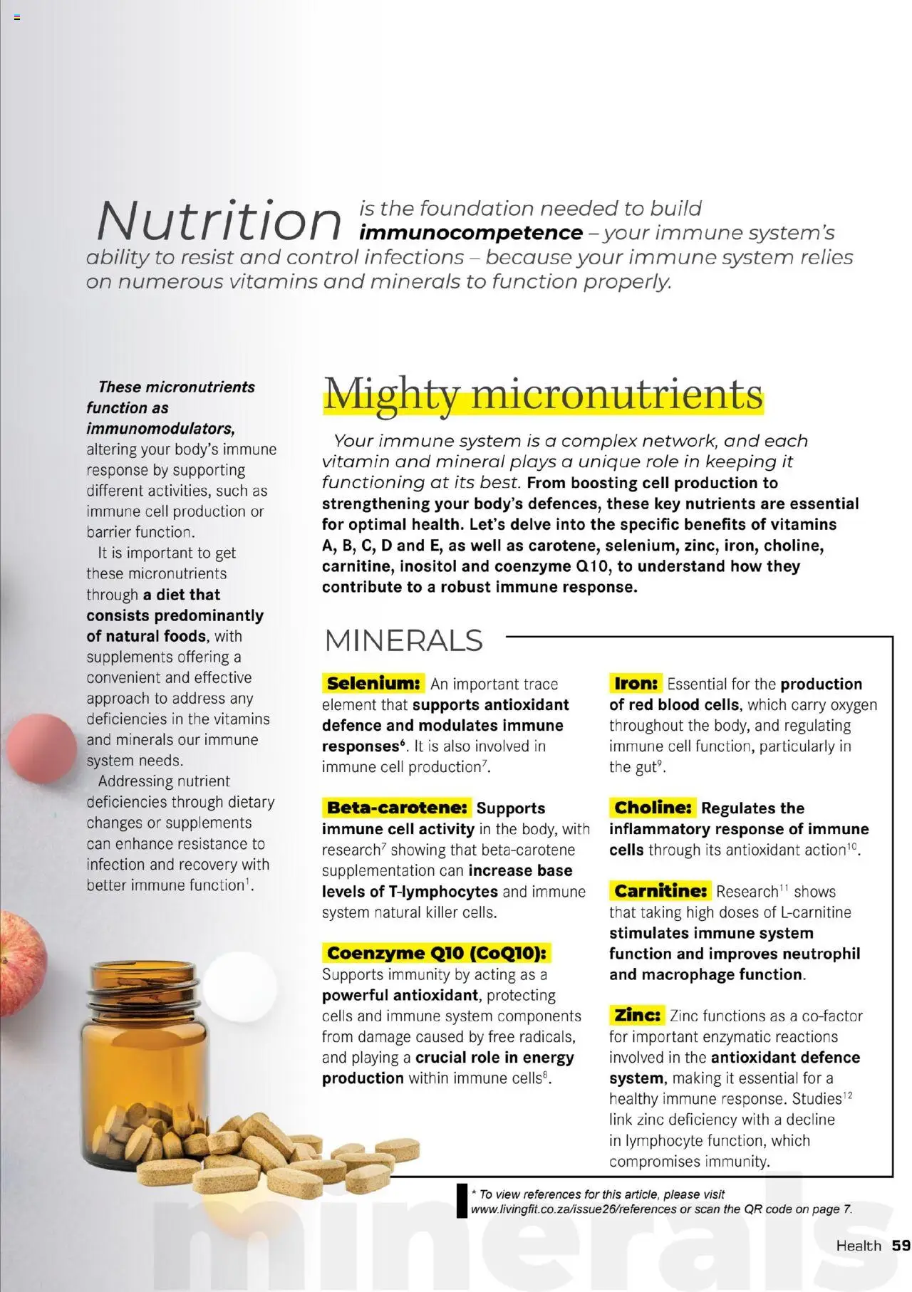 Dis-Chem Living Fit │ valid from 01.05.2025 | Page: 61 | Products: Iron, Vitamins, Foundation, Supplements