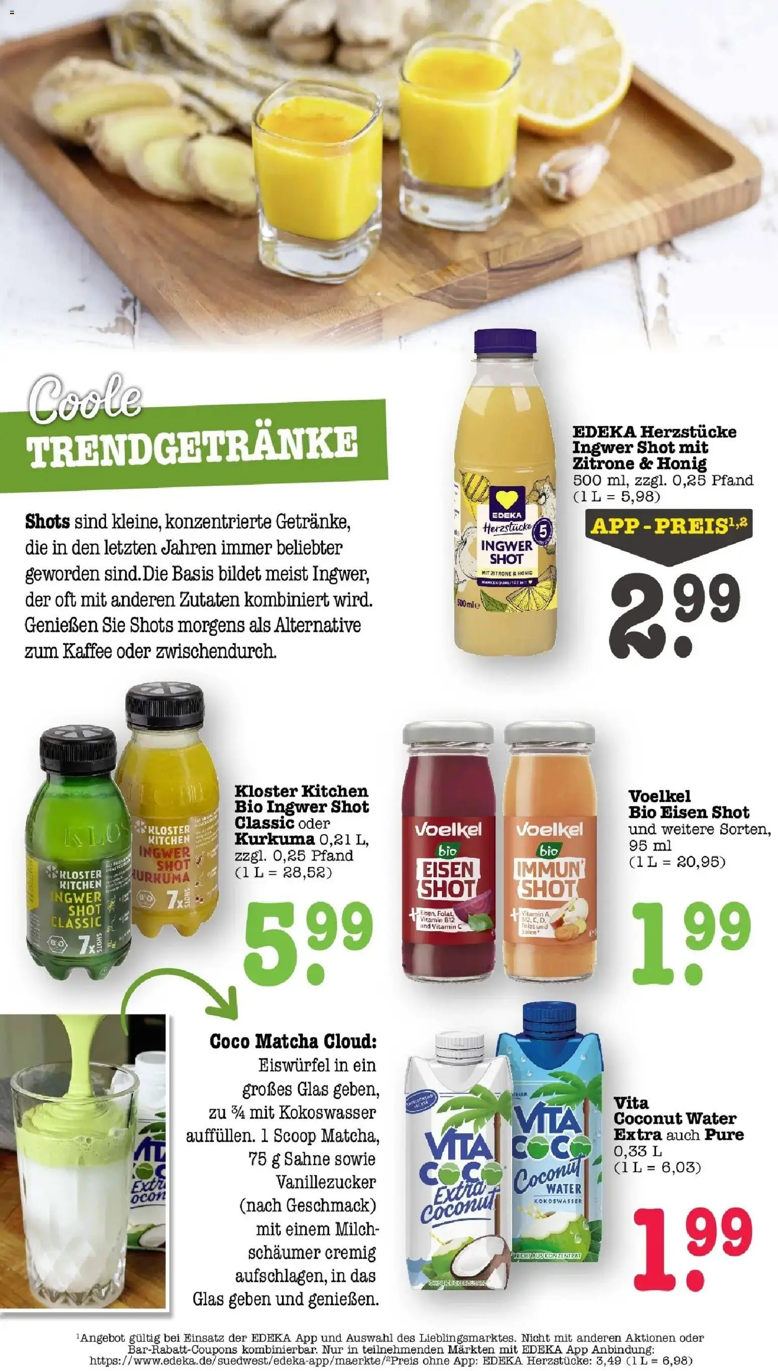 Edeka prospekt Offenbach	 – gültig ab 05.04.2026 | Seite: 45 | Produkte: Milch, Kaffee, Zitrone, Sahne