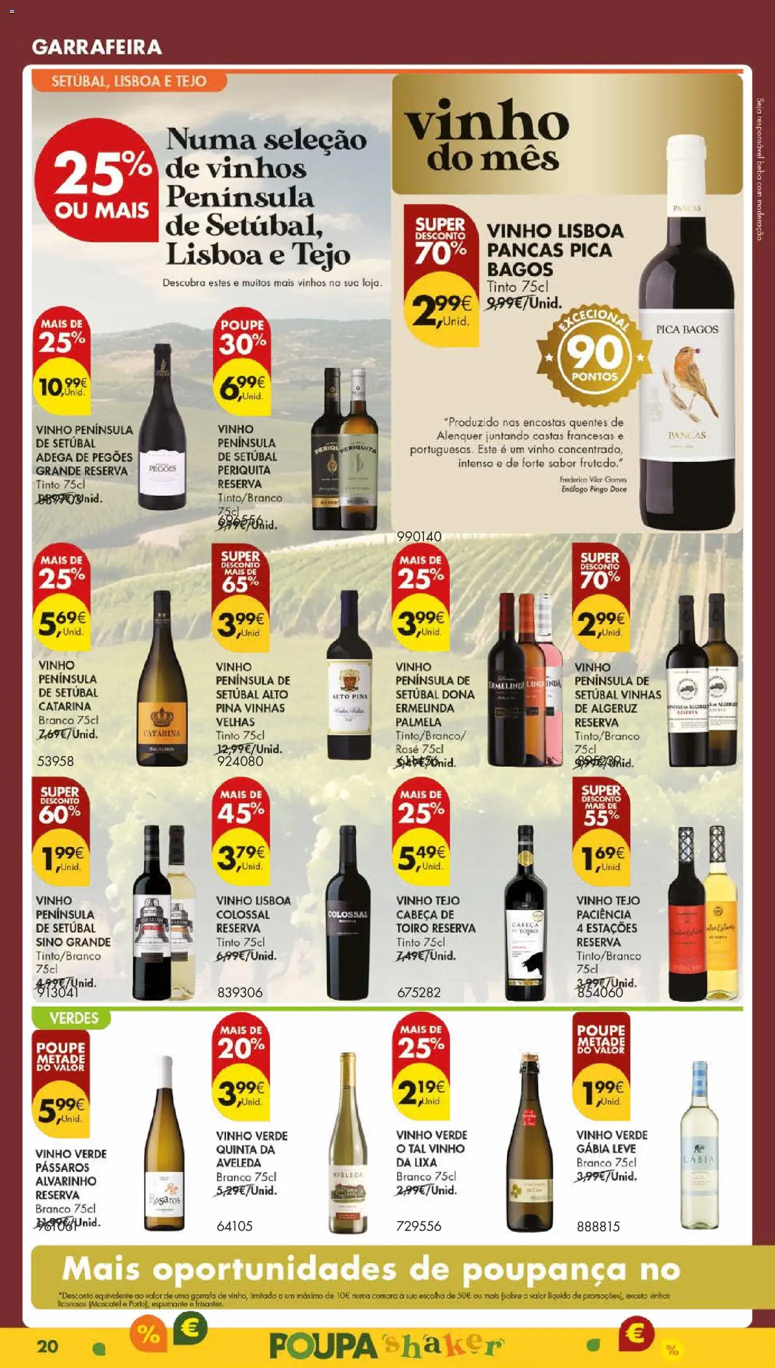 Pingo Doce folheto │ válido de 28.10.2025 | Página: 22 | Produtos: Lixa, Espumante, Vinho, Gomas