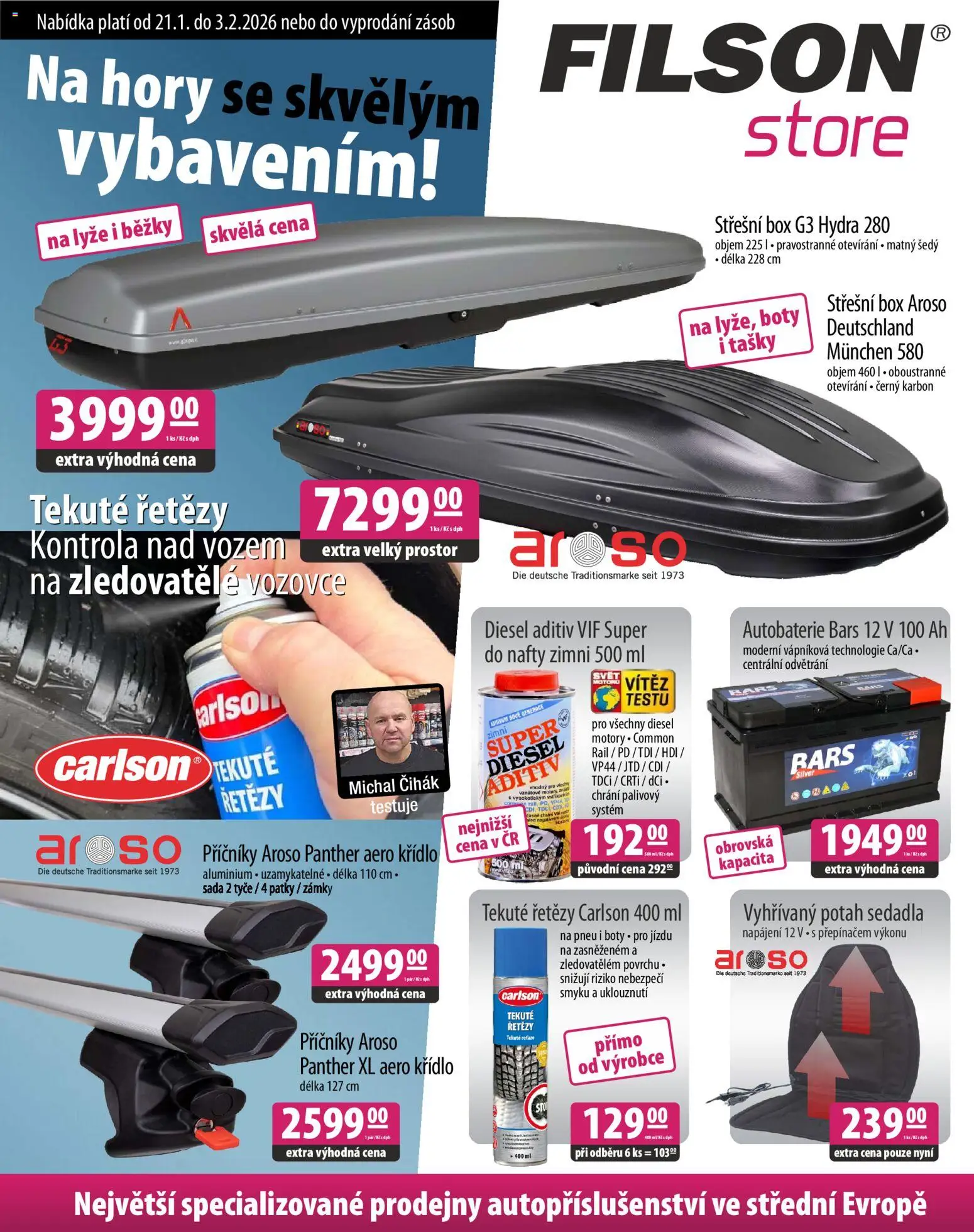 Na hory se skvělým vybavením! od 21.01.2026 | Strana: 1