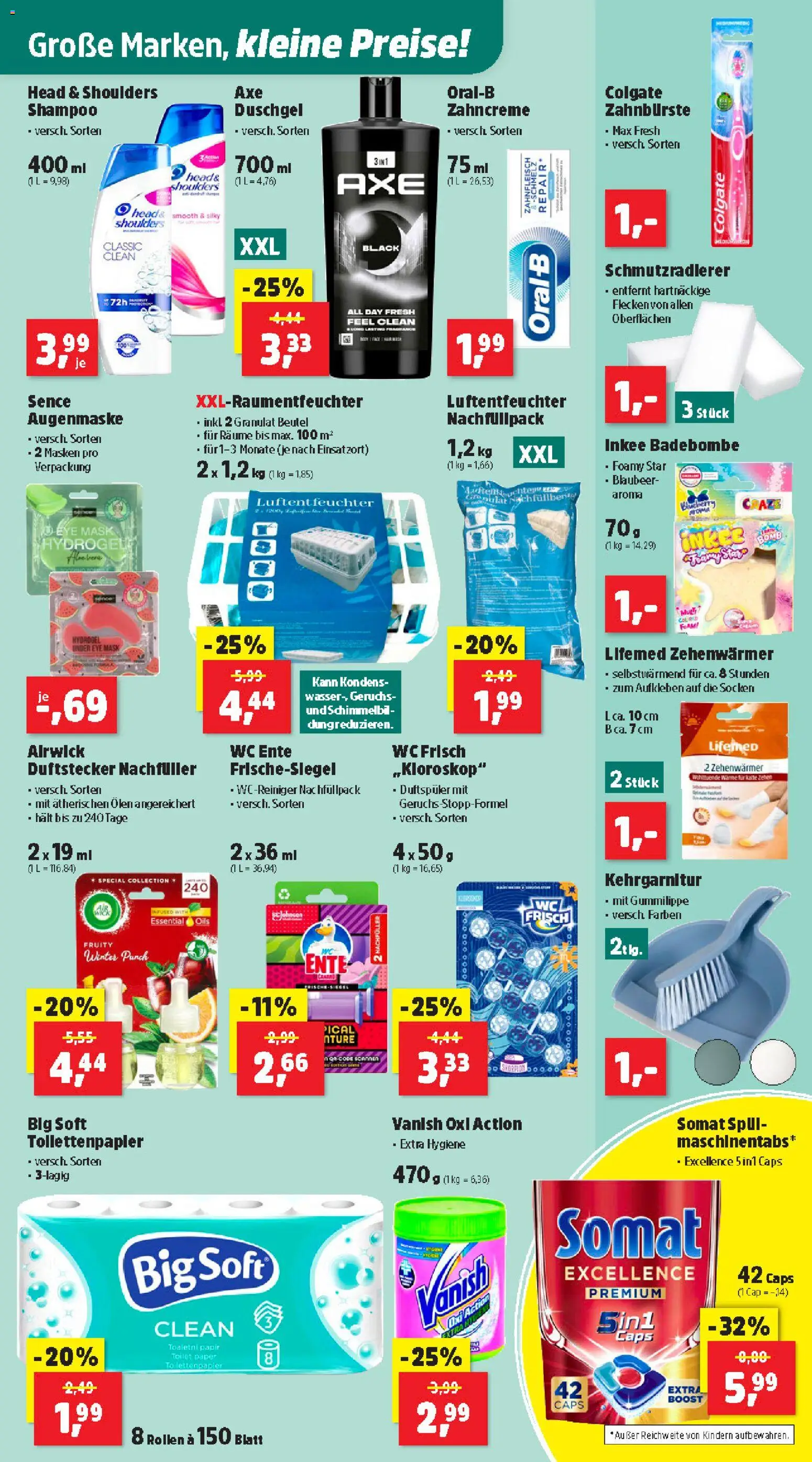 Thomas Philipps Flugblatt gültig ab 27.10.2025 | Seite: 15 | Produkte: Socken, Shampoo, Duschgel, Zahnbürste