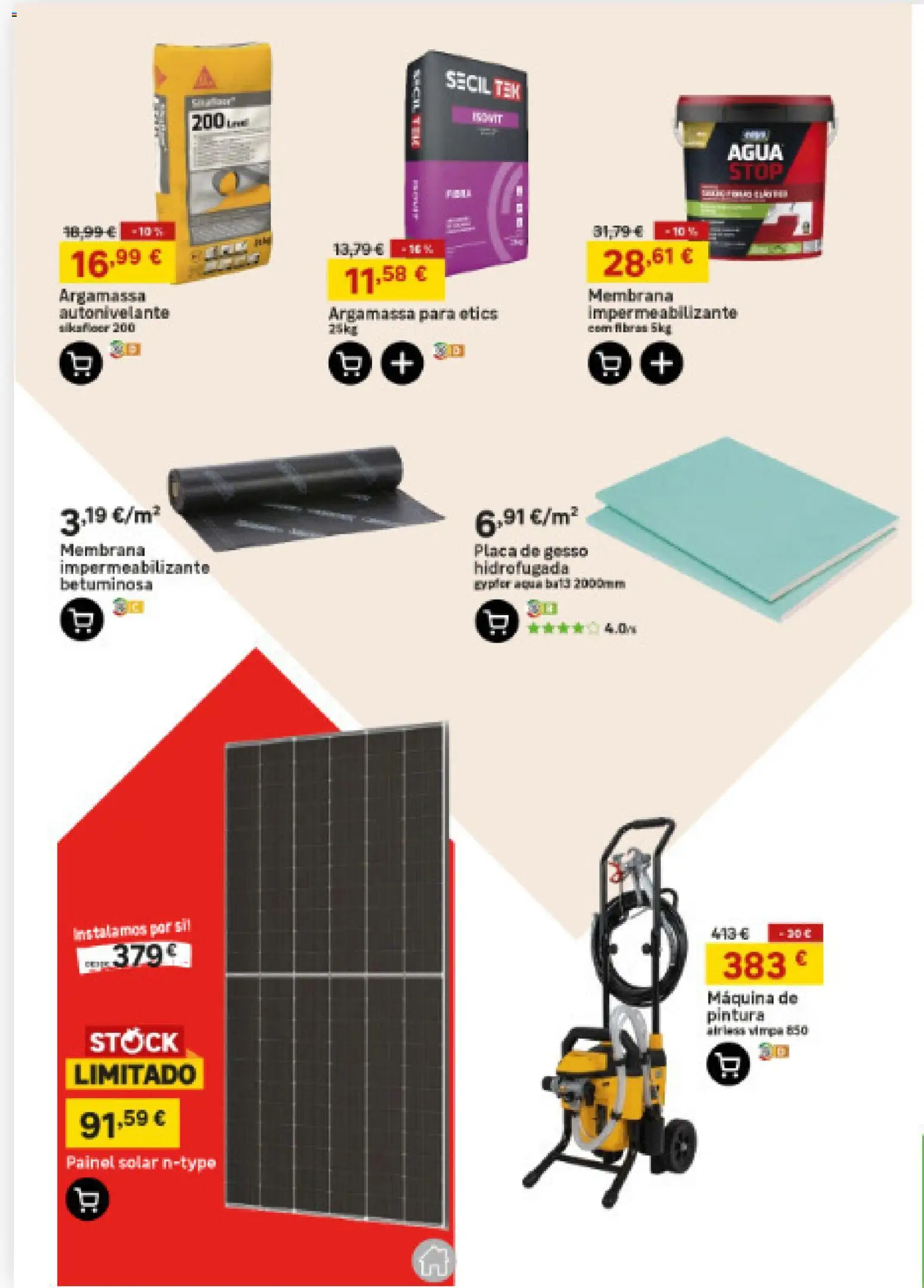 Leroy Merlin Arquipélago da Madeira │ válido de 26.03.2026 | Página: 20 | Produtos: Agua, Argamassa