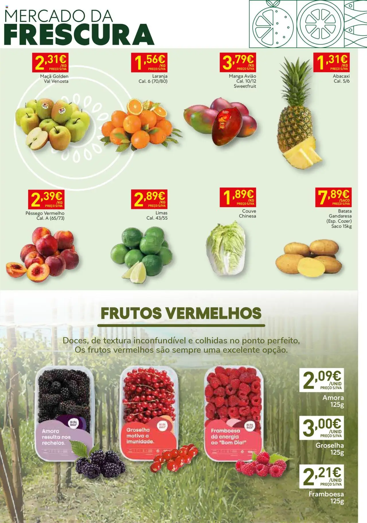 Recheio folheto Madeira │ válido de 19.08.2025 | Página: 4 | Produtos: Batata, Maça, Abacaxi, Couve