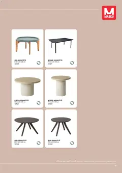 Masku-mainoslehti voimassa 09.03.2026 alkaen | Sivu: 87 | Tuotteet: Sohvapöytä