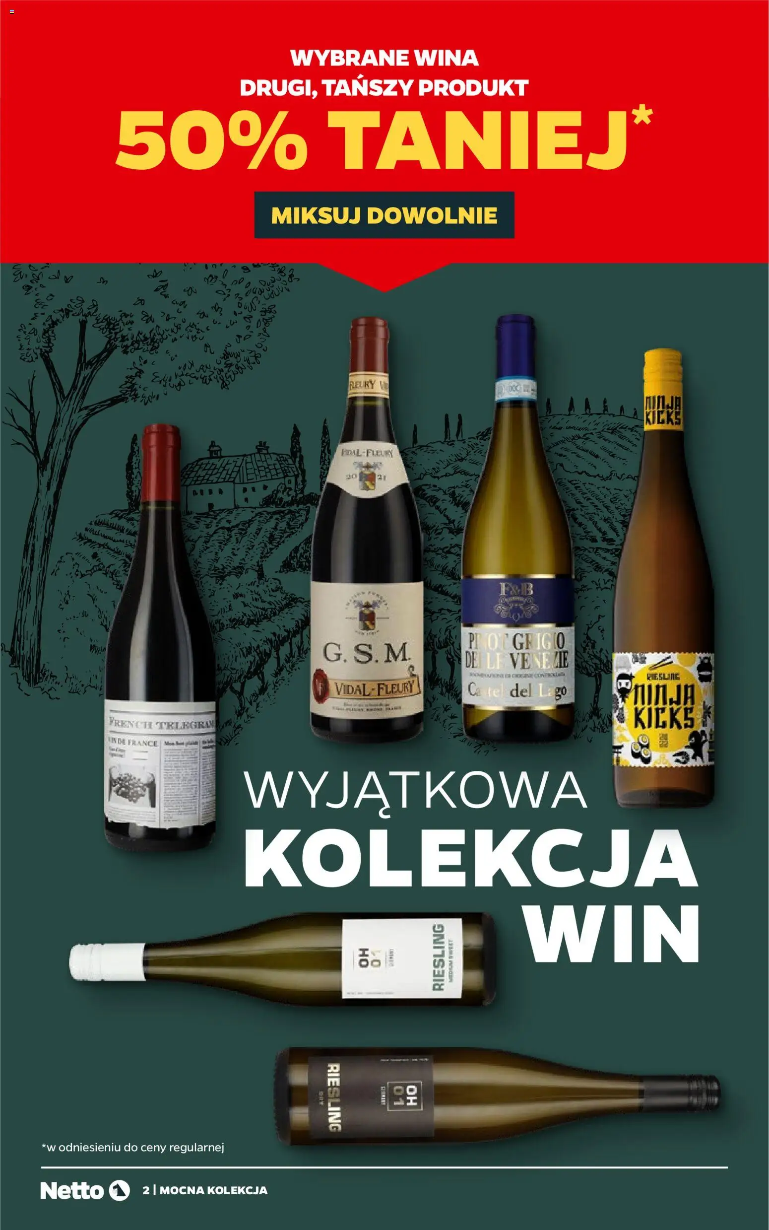 Netto gazetka - Wina od 30.03.2026 | Strona: 2 | Produkty: Riesling