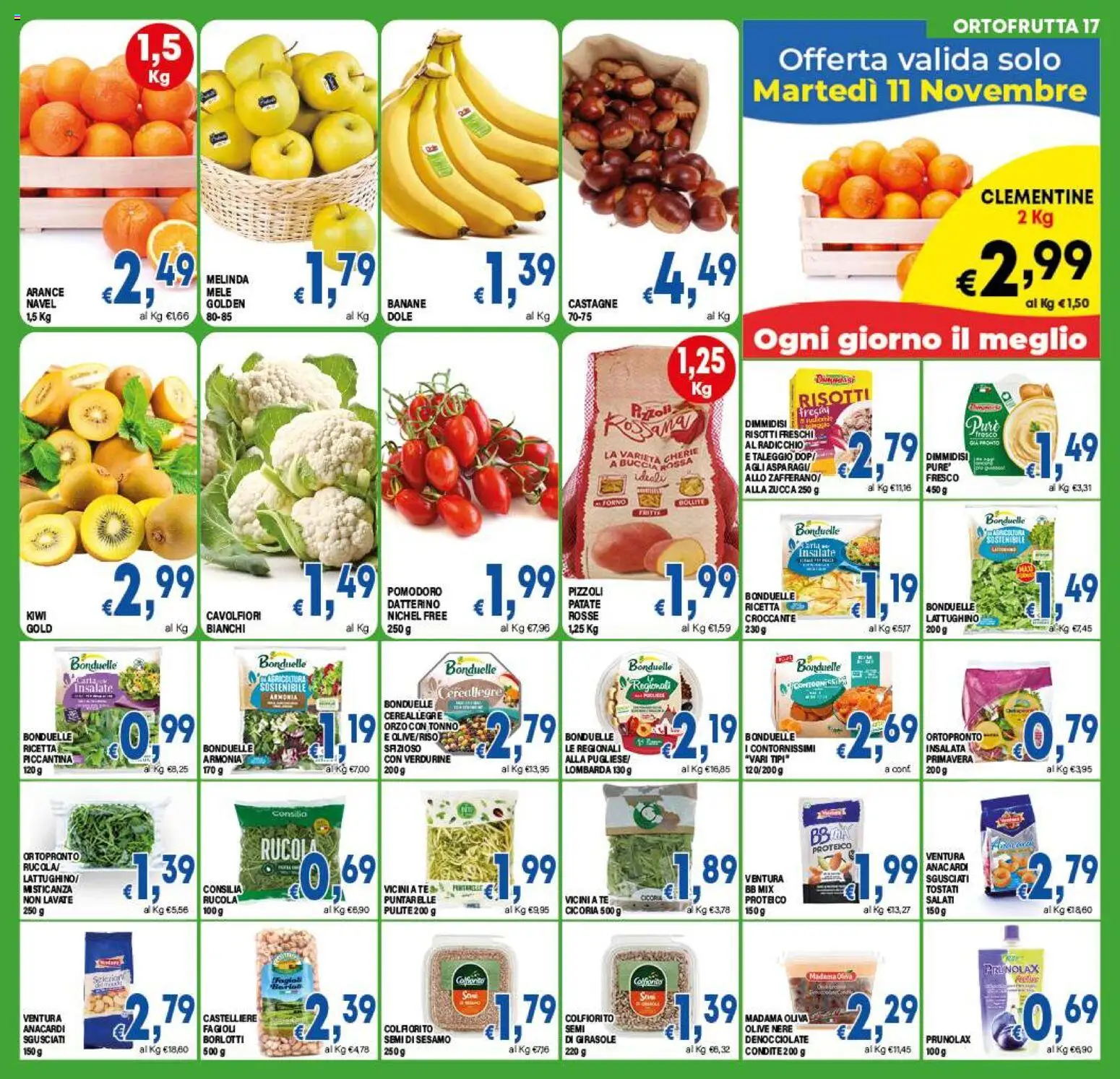 Volantino DEM del 07.11.2025 | Pagina: 17 | Prodotti: Anacardi, Zucca, Tonno, Forno