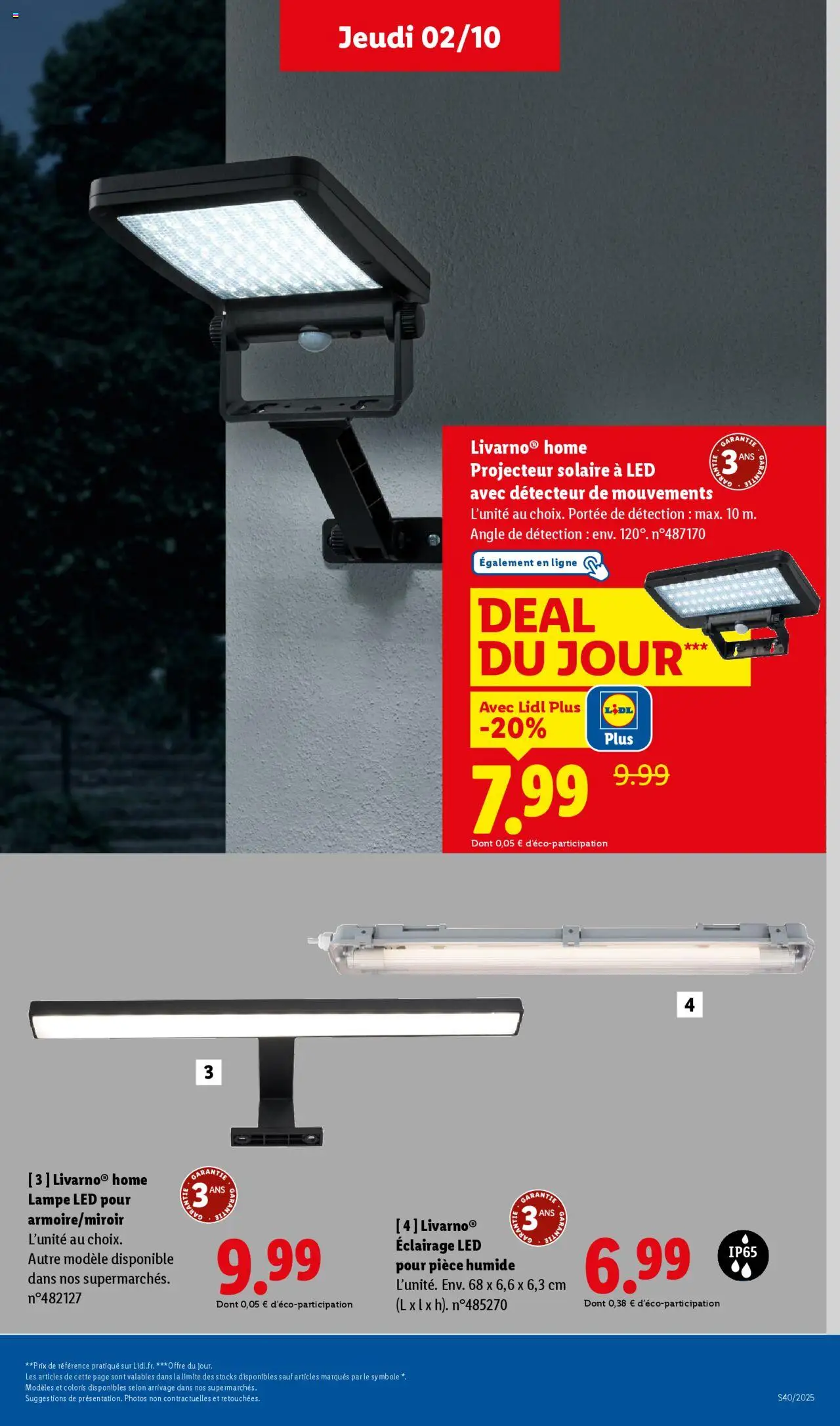  | Page: 41 | Produits: lampe LED, Projecteur solaire, Lampe, Projecteur