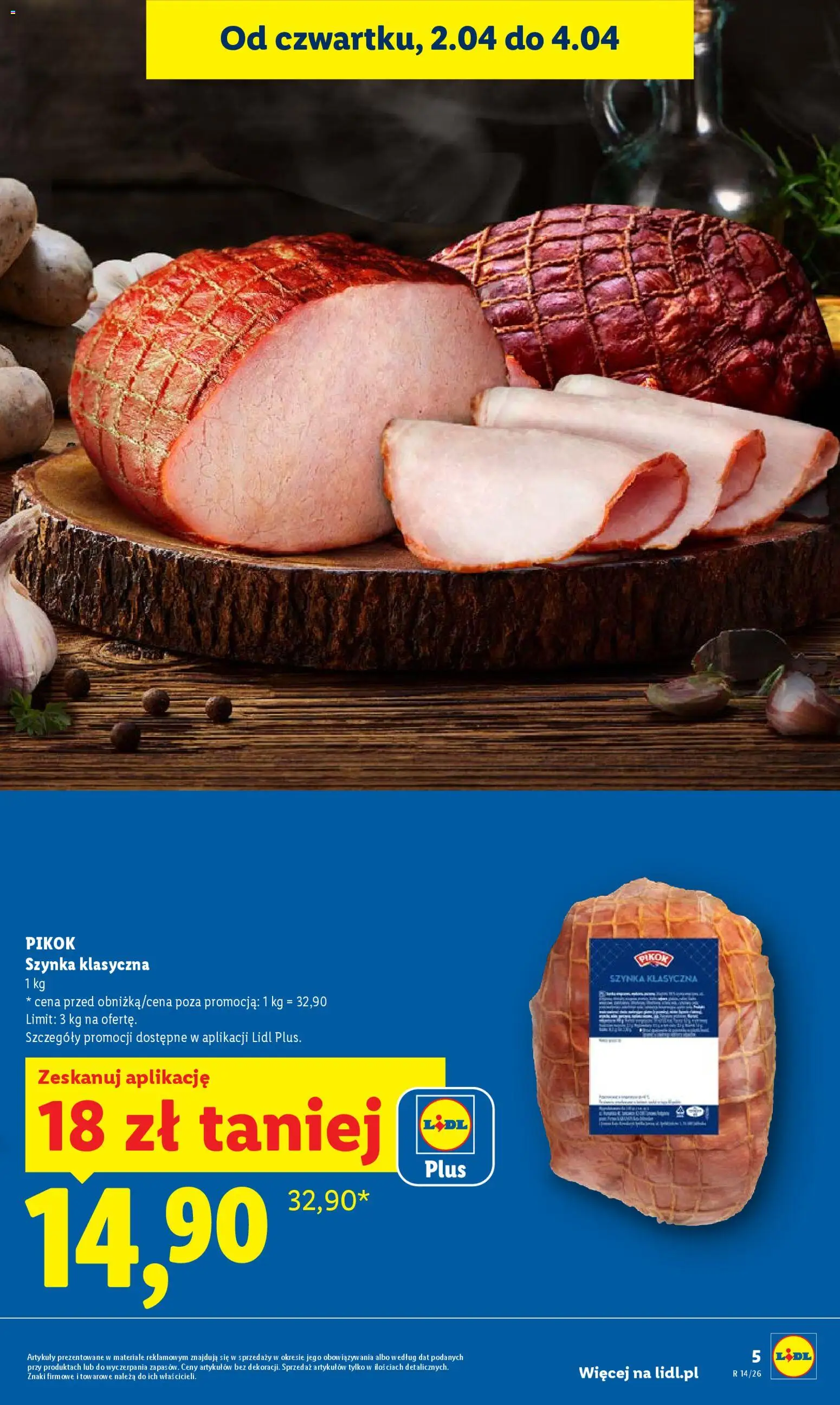Lidl Polsko leták od 02.04.2026 | Strana: 5 | Produkty: Pikok