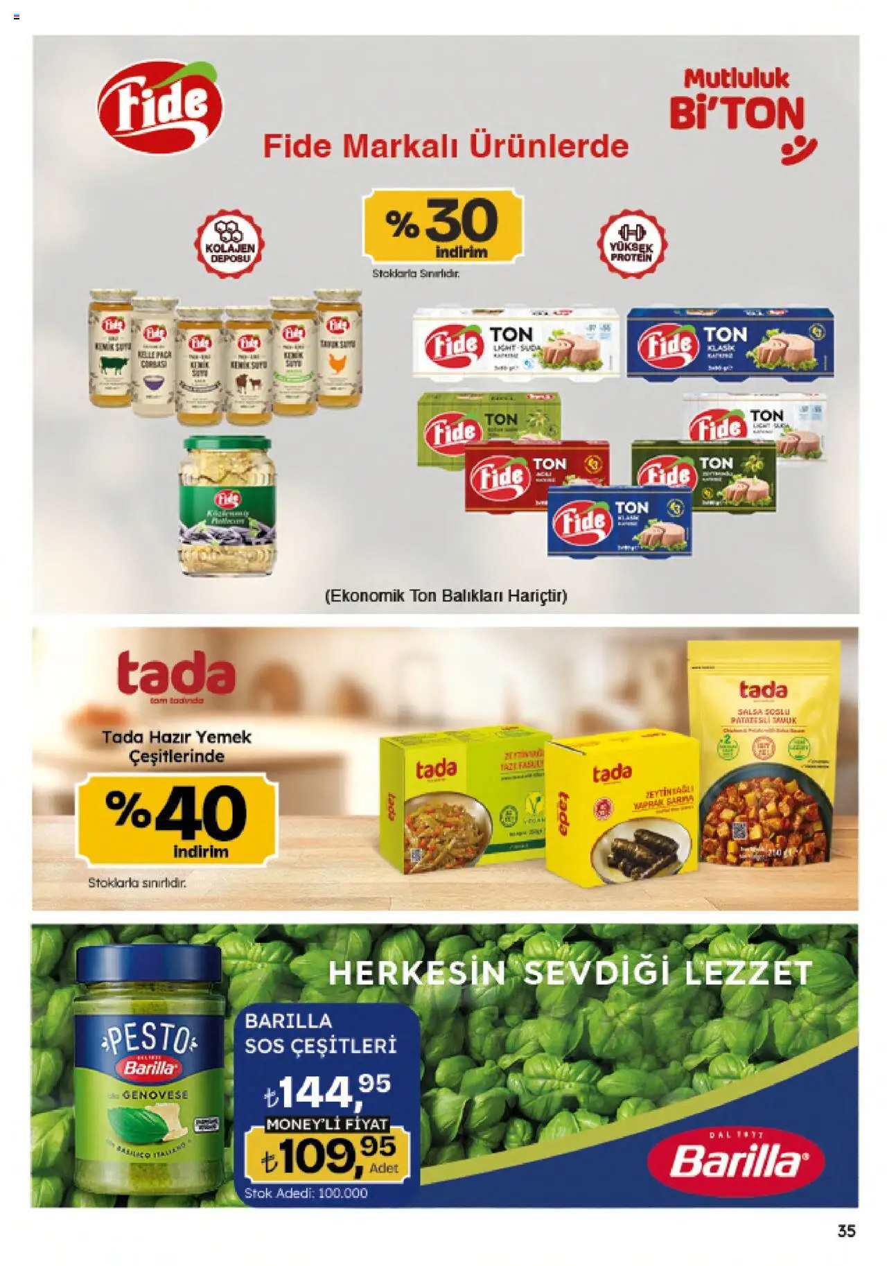 Migros Katalog - Migroskop - 07.08.2025 tarihinden itibaren geçerlidir | Sayfa: 35 | Ürünler: Sos, Hazır yemek