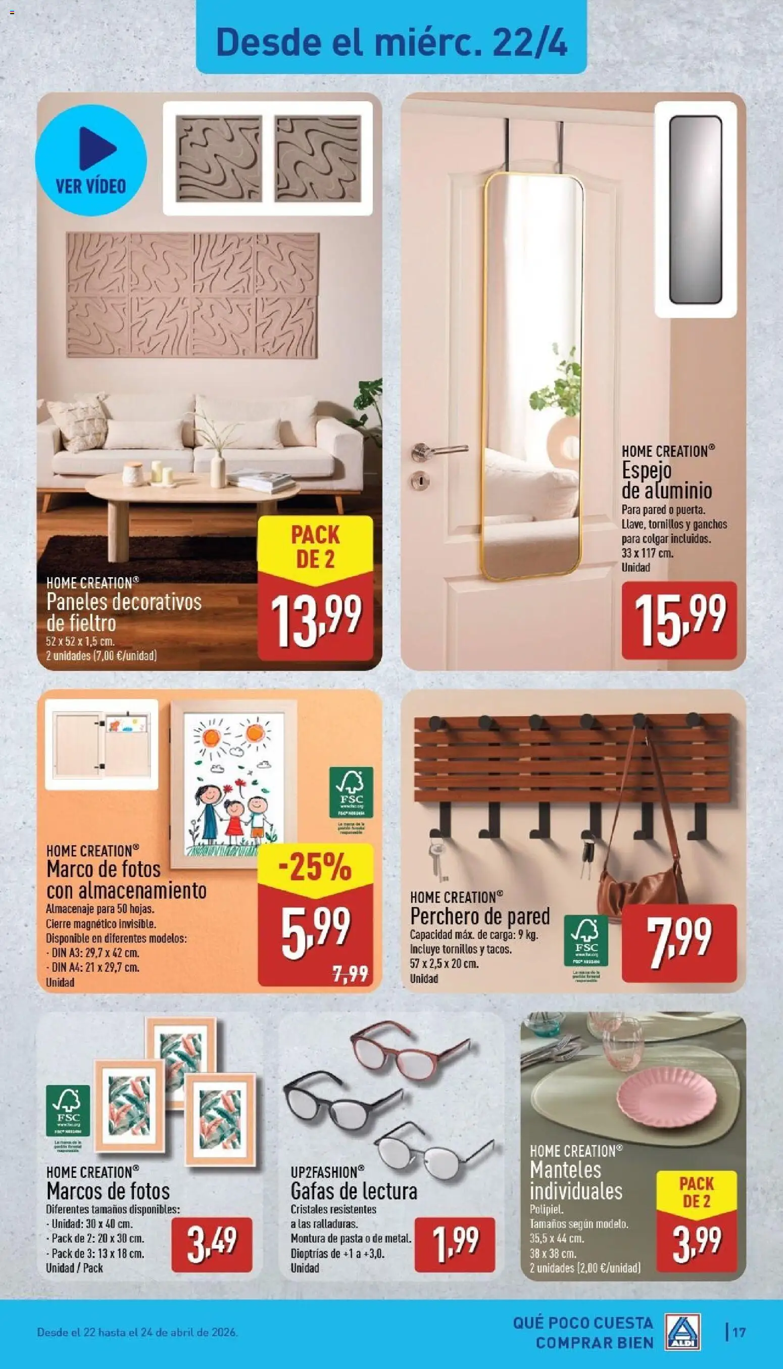 Aldi folleto Baleares │ válido desde el 20.04.2026 | Página: 17